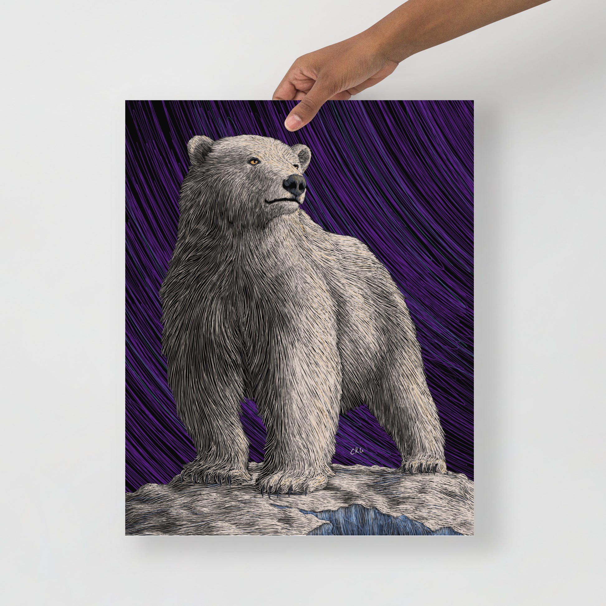 Polar Bear Art Print