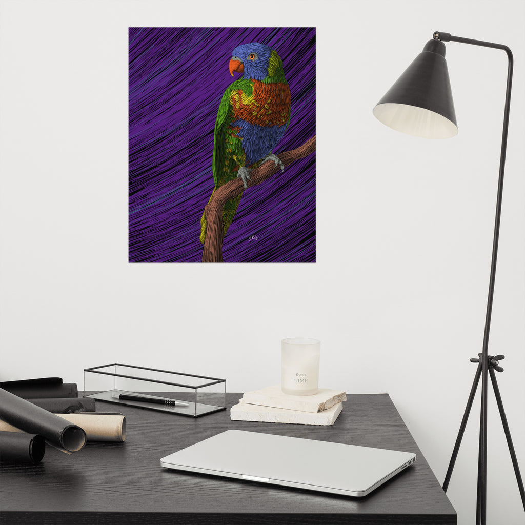 Lorikeet Art Print