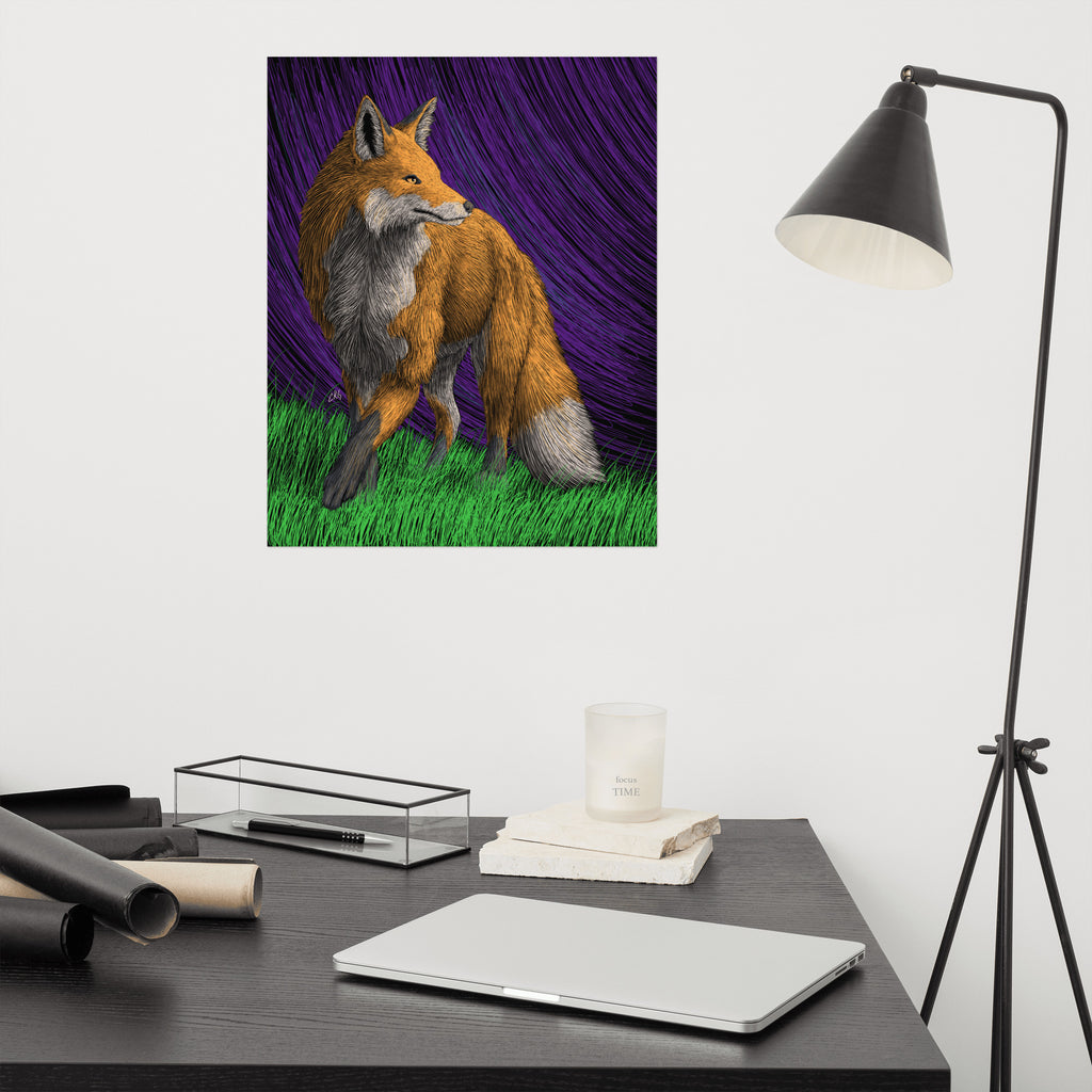 Red Fox Art Print