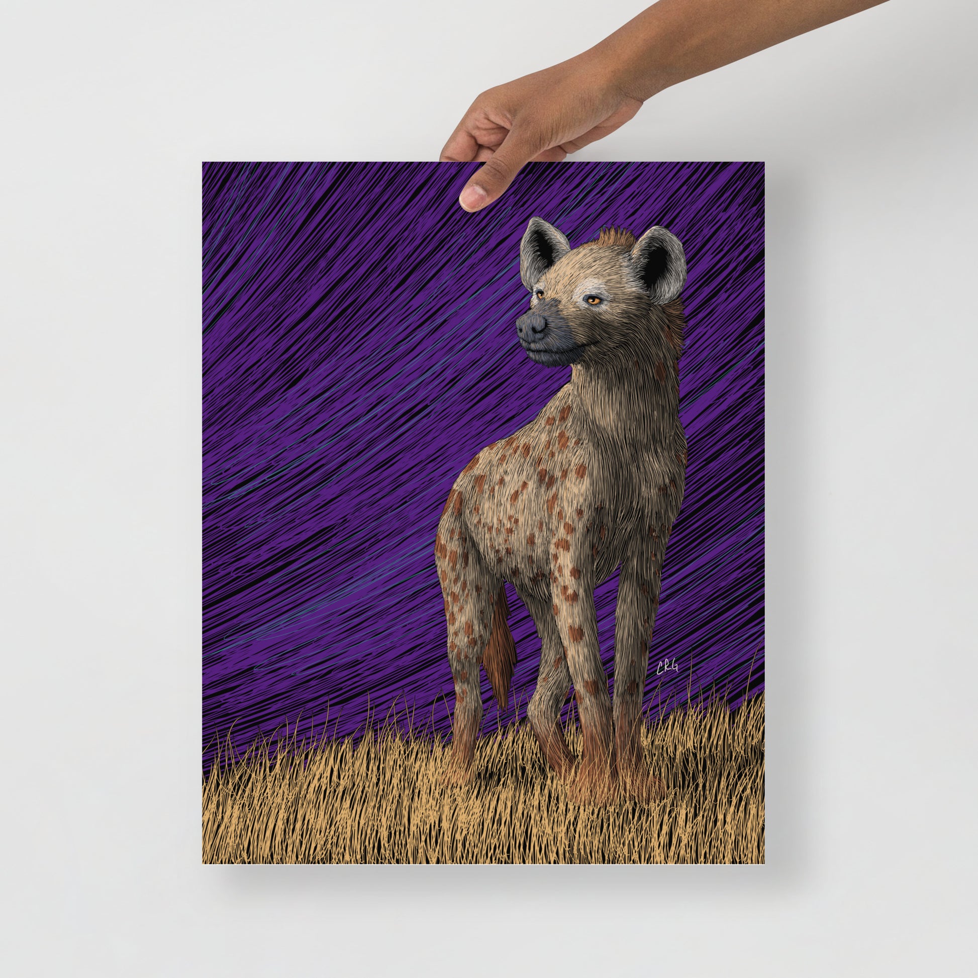 Hyena Art Print