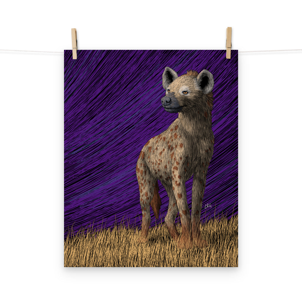 Hyena Art Print