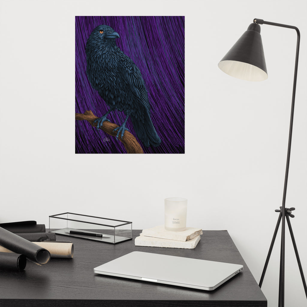 Raven Art Print