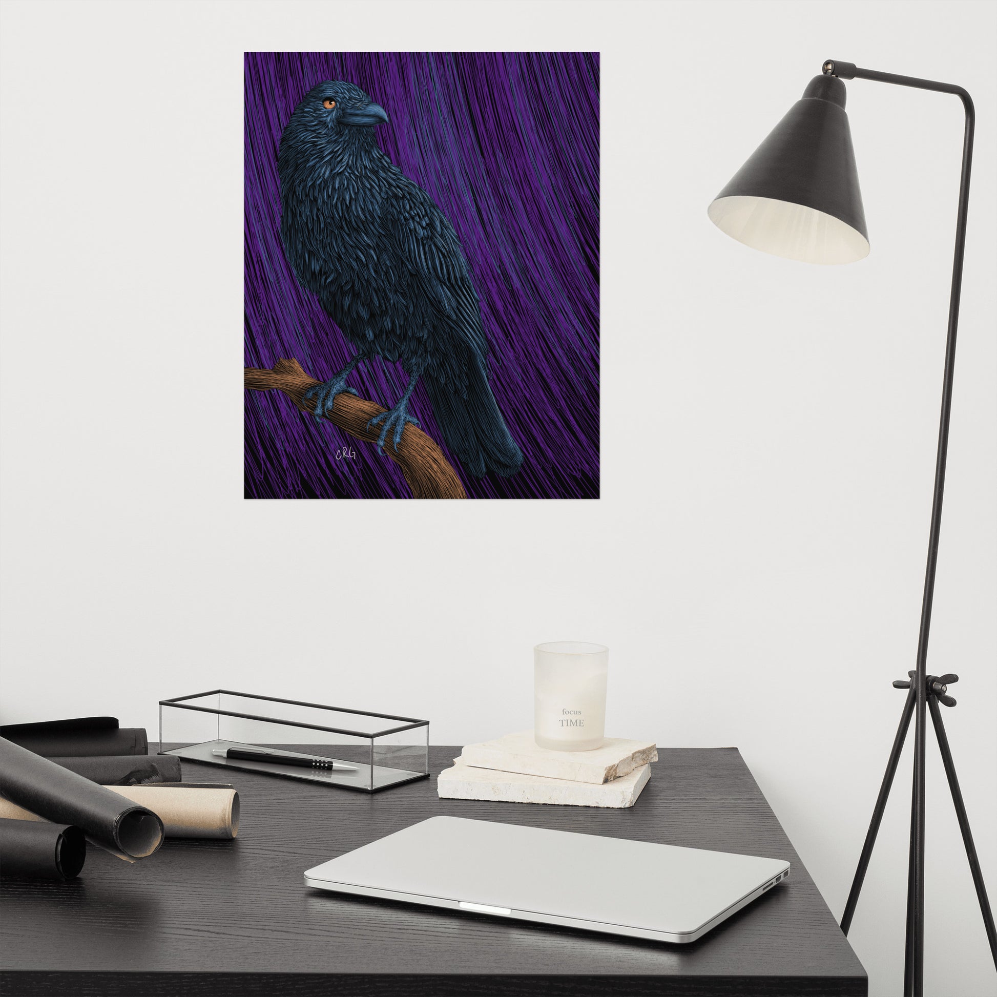 Raven Art Print
