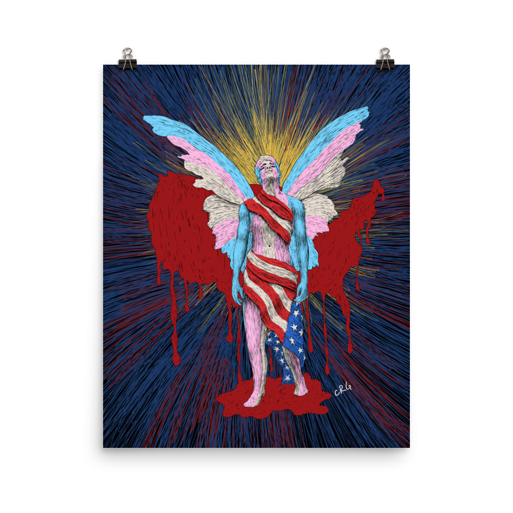 SOS Art Print