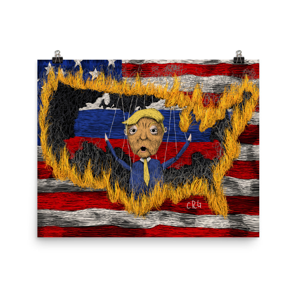 The Puppet Art Print