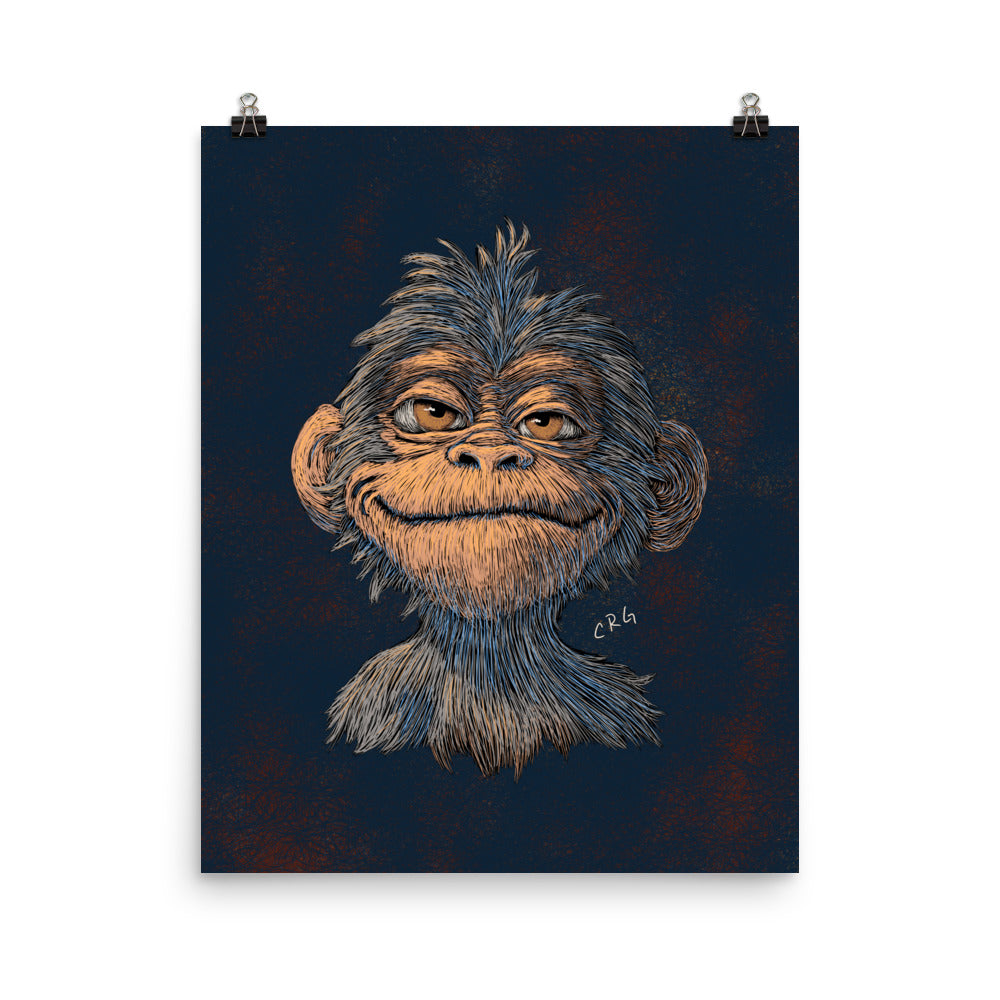 Chimpanzee Art Print