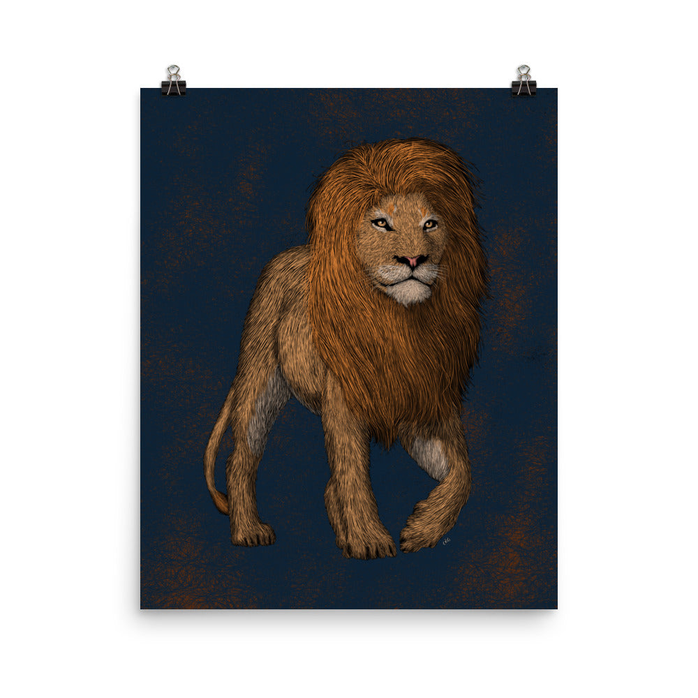 Lion Art Print