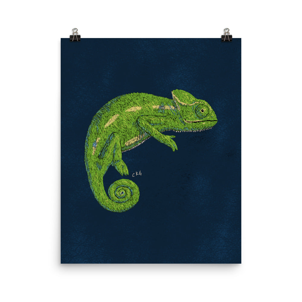 Chameleon Art Print