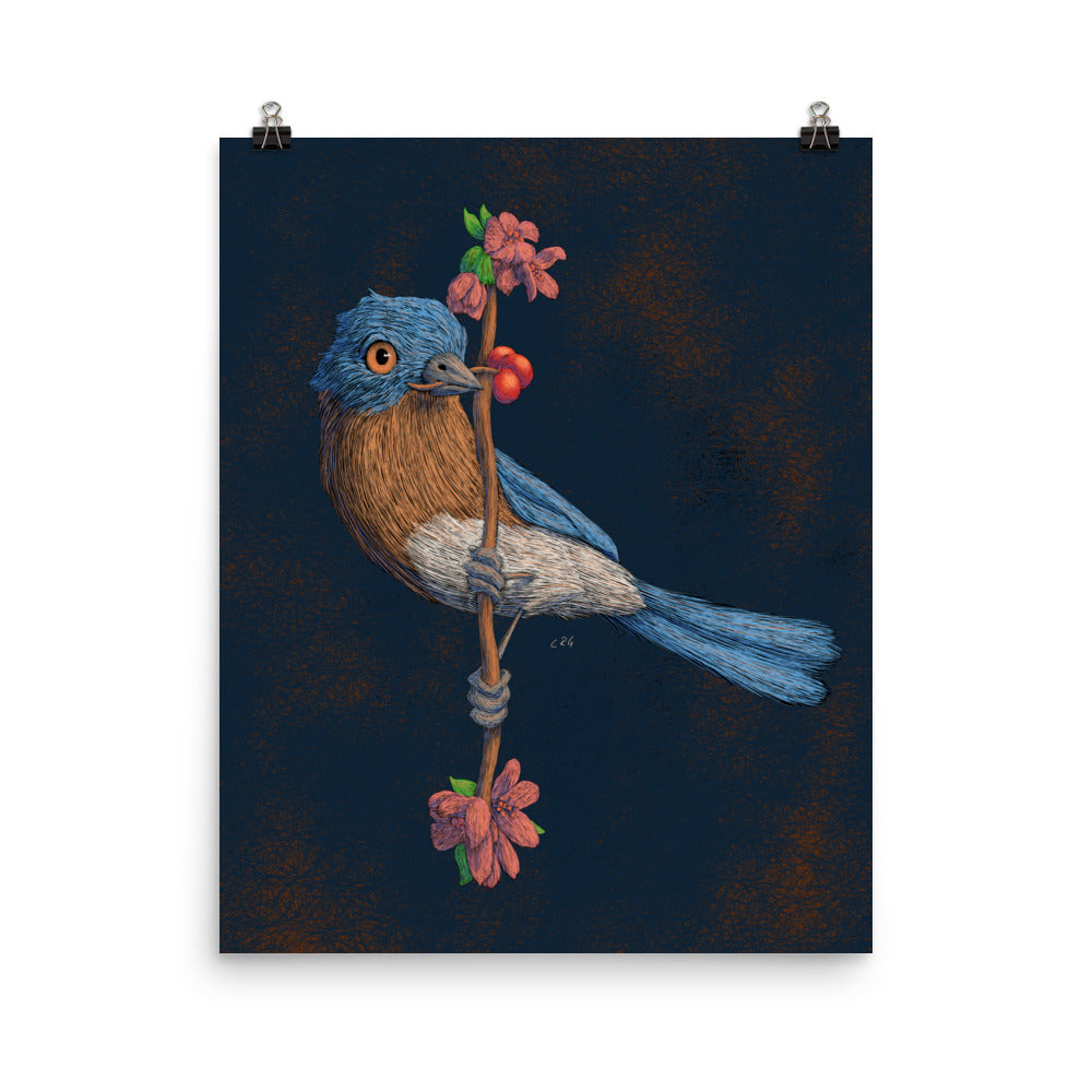 Bluebird Art Print