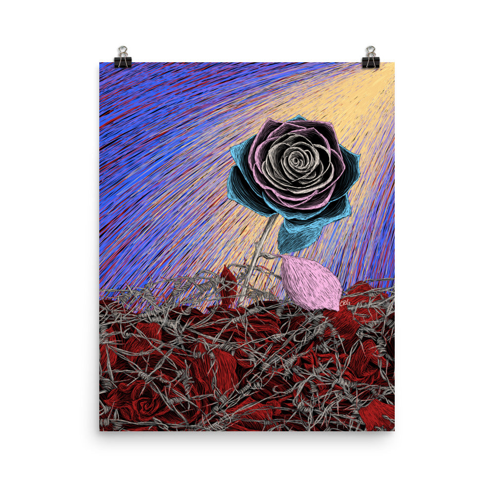 We Persist Art Print