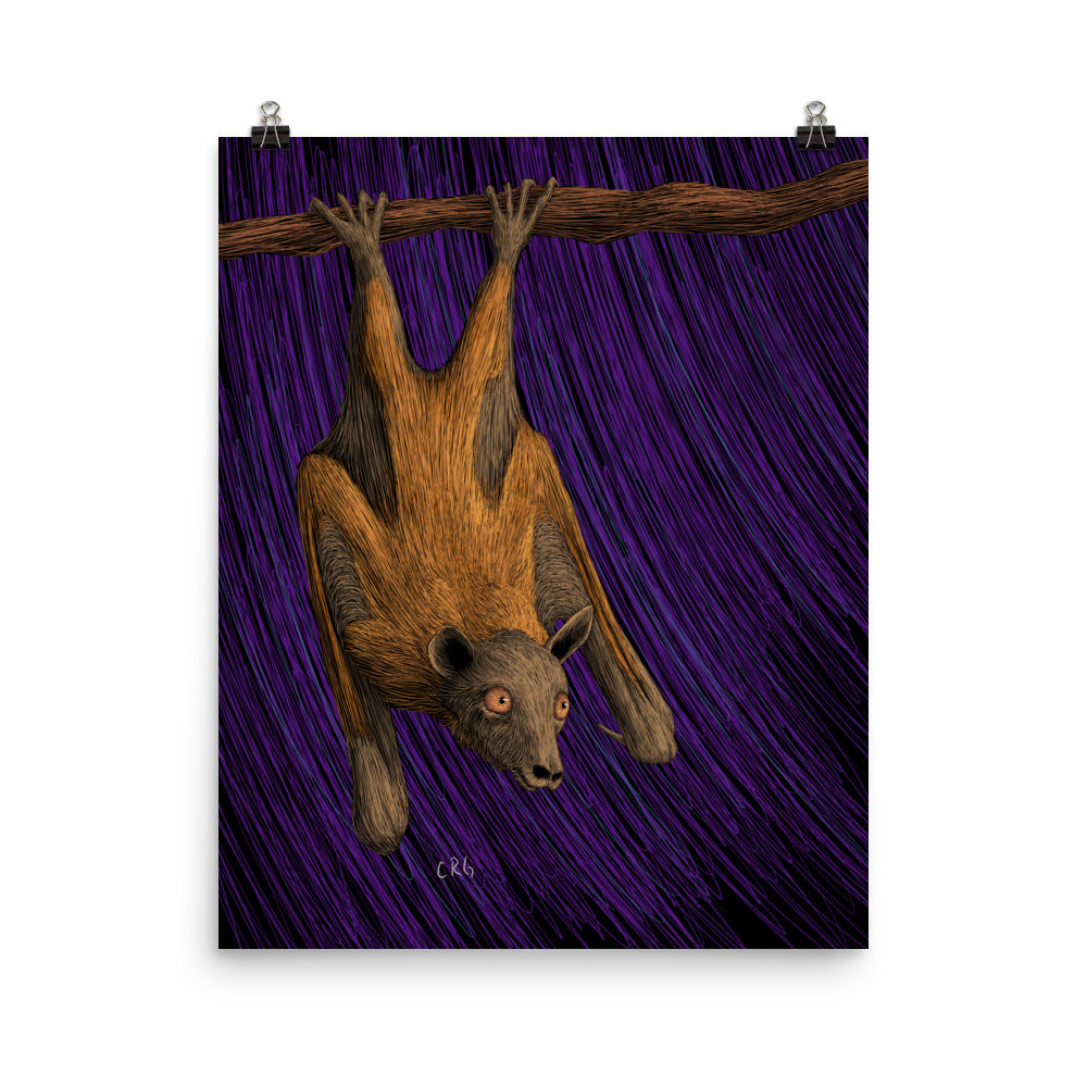 Fruit Bat Art Print