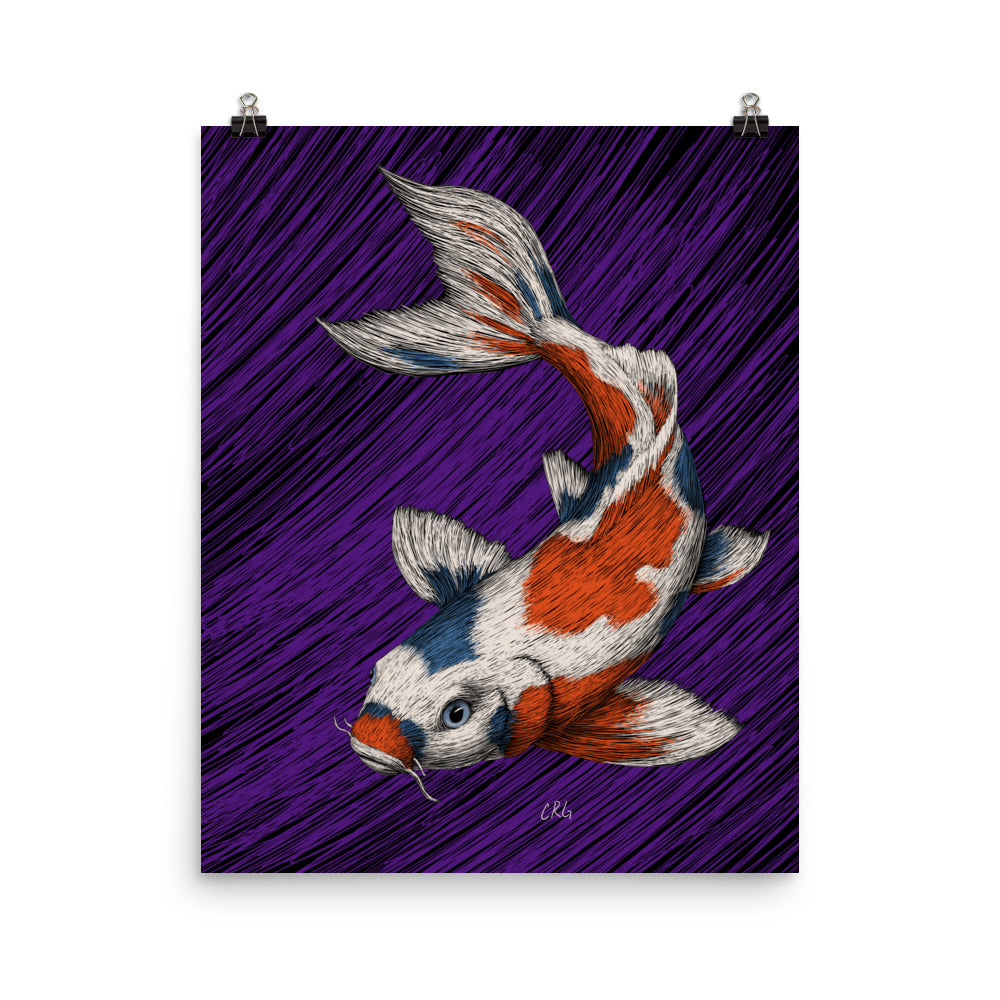 Koi Fish Art Print