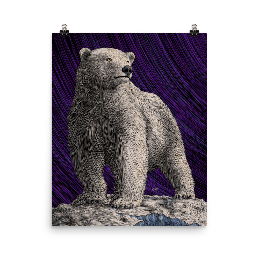 Polar Bear Art Print