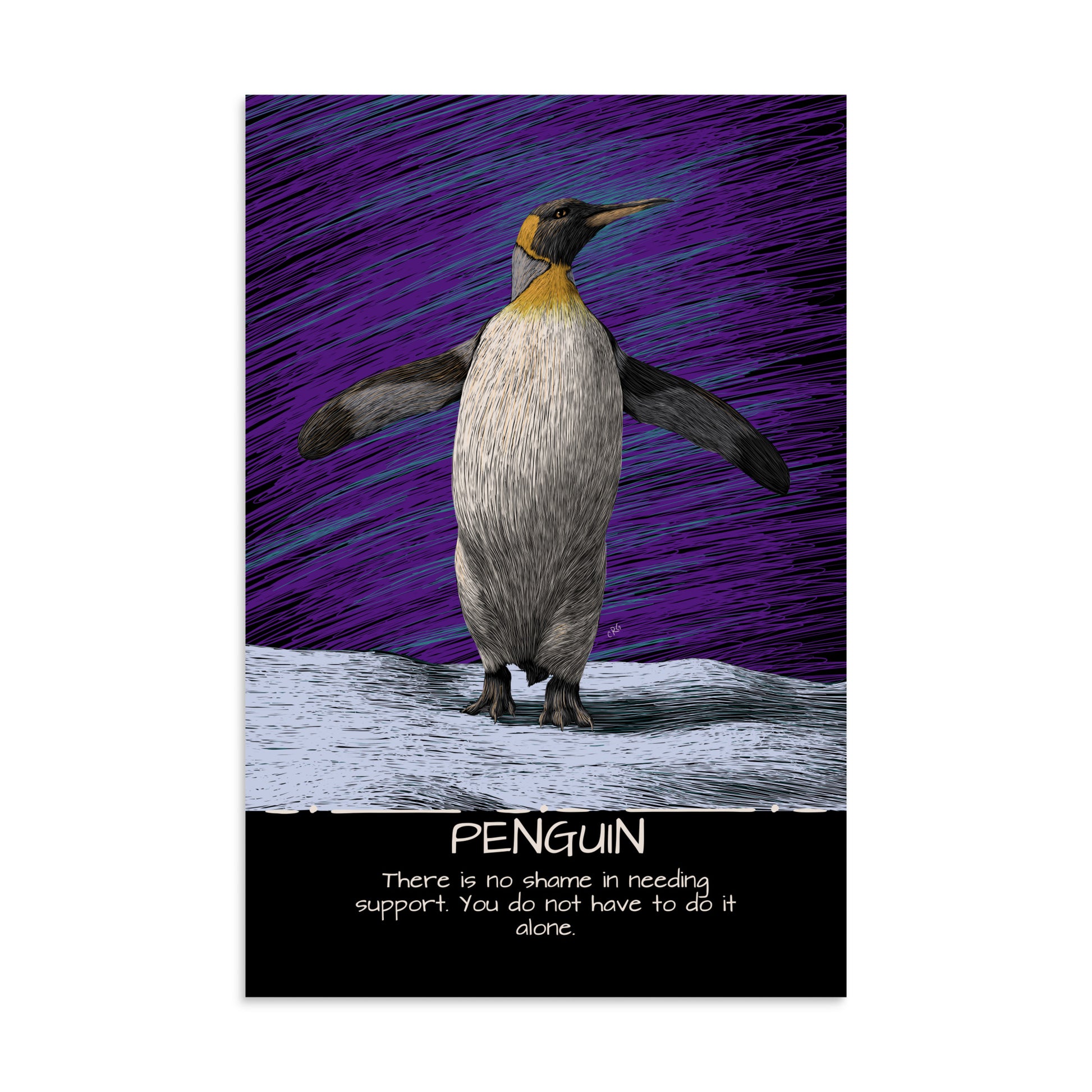 Penguin Art Print