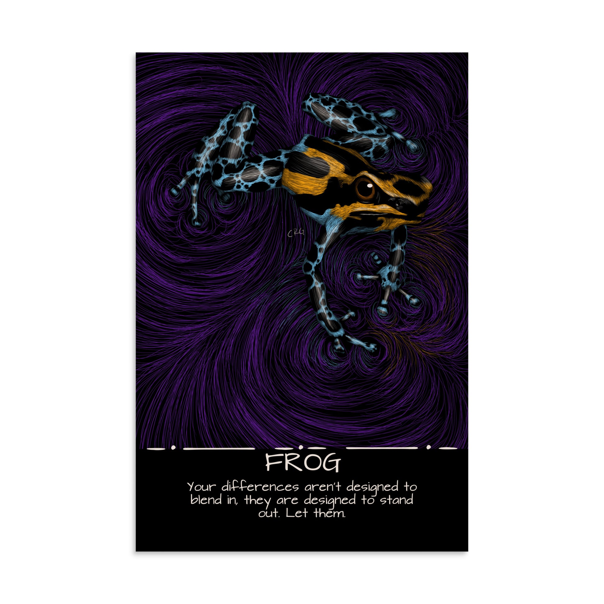 Frog Art Print