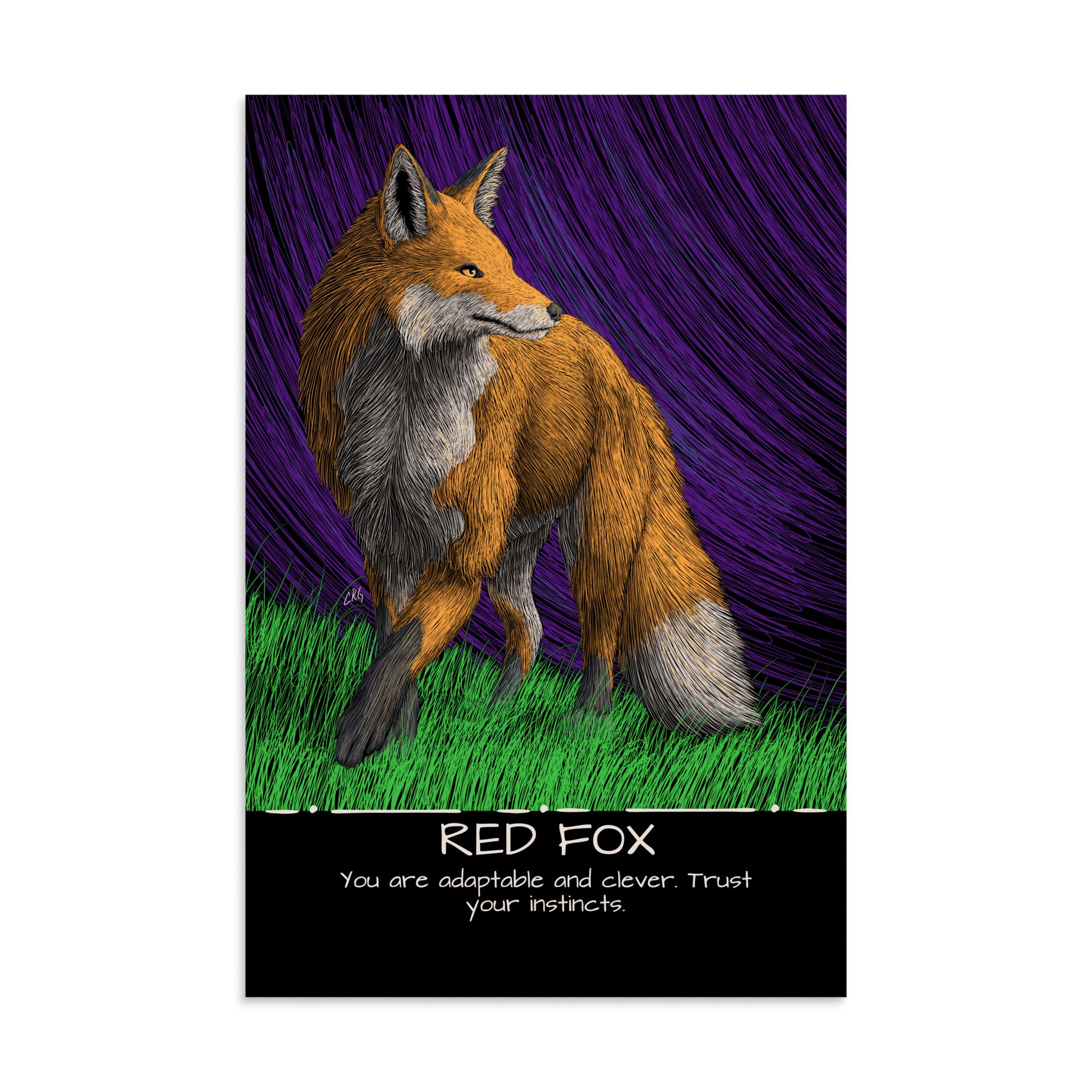 Red Fox Art Print