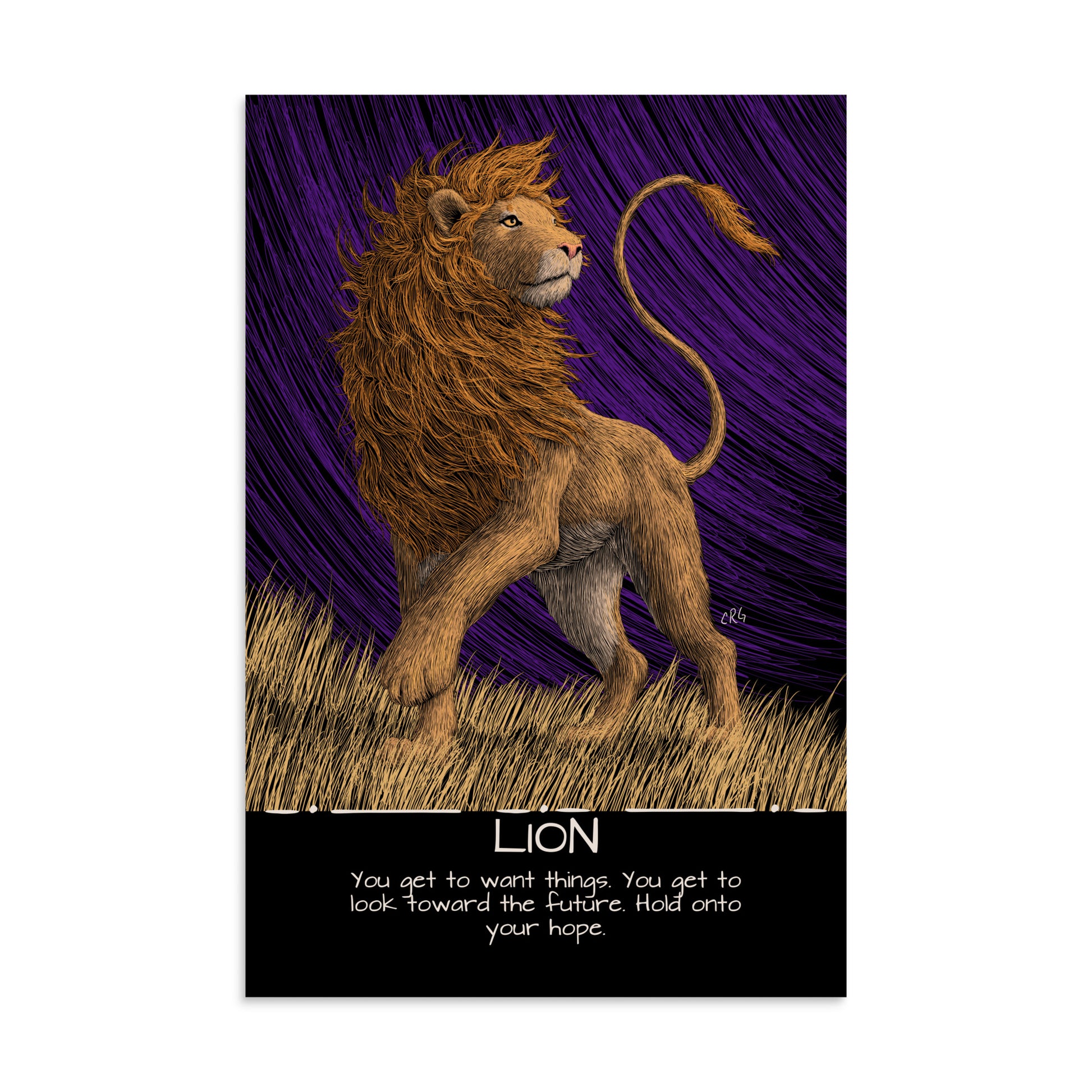 Lion Art Print