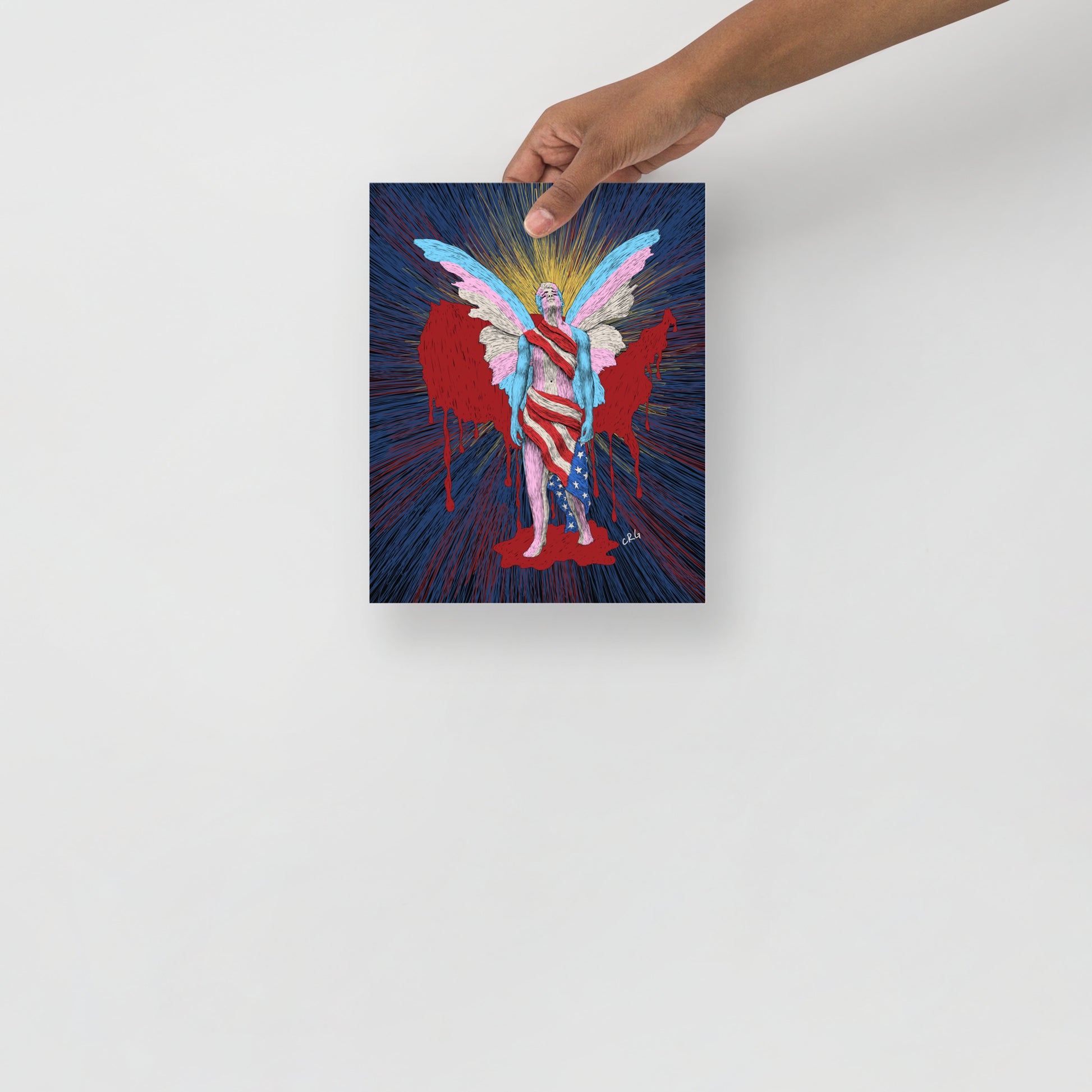 SOS Art Print