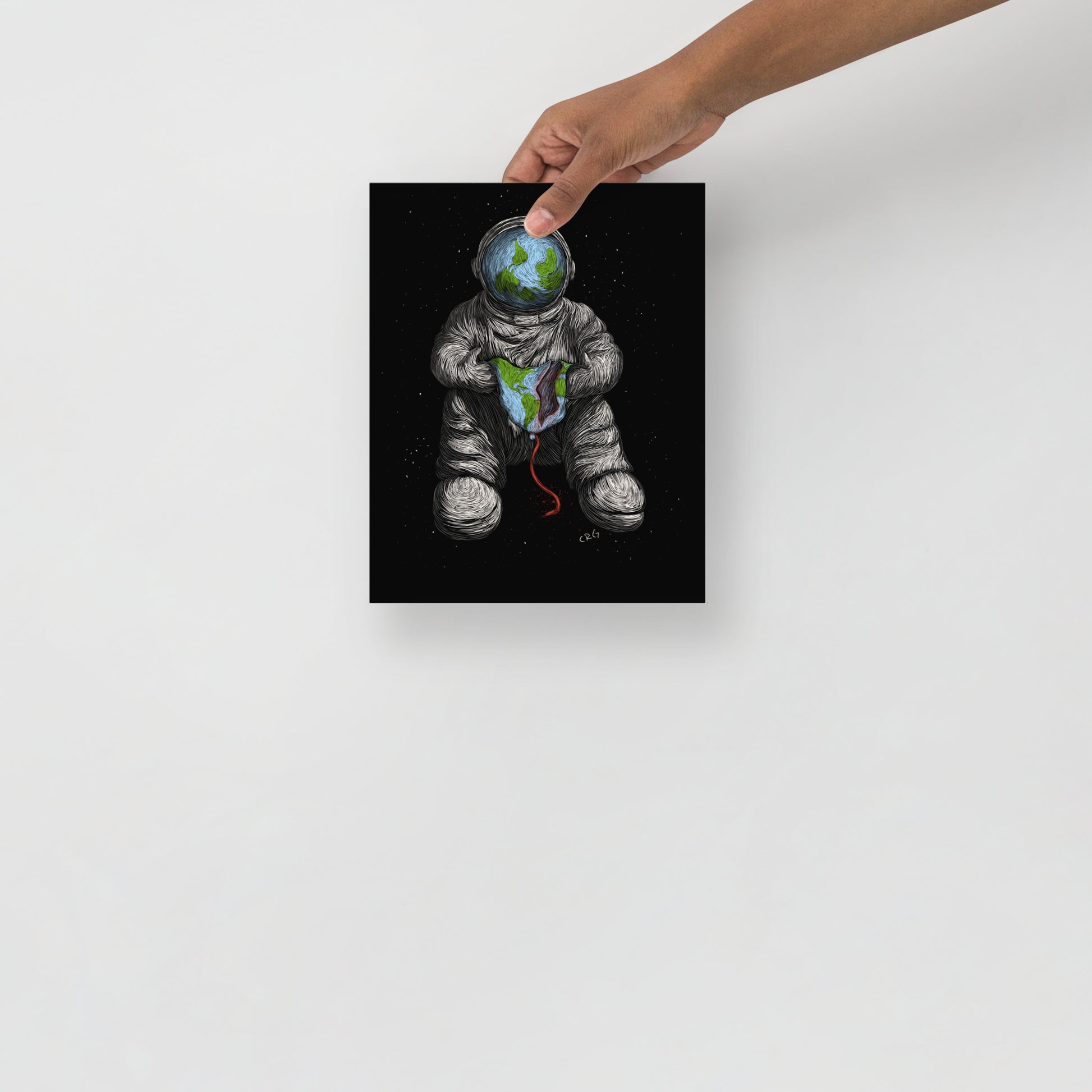 And the Scientists Screamed, But No One Listened Art Print