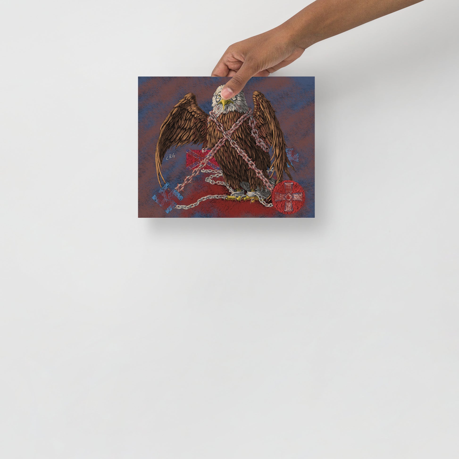 The Land of the... Art Print