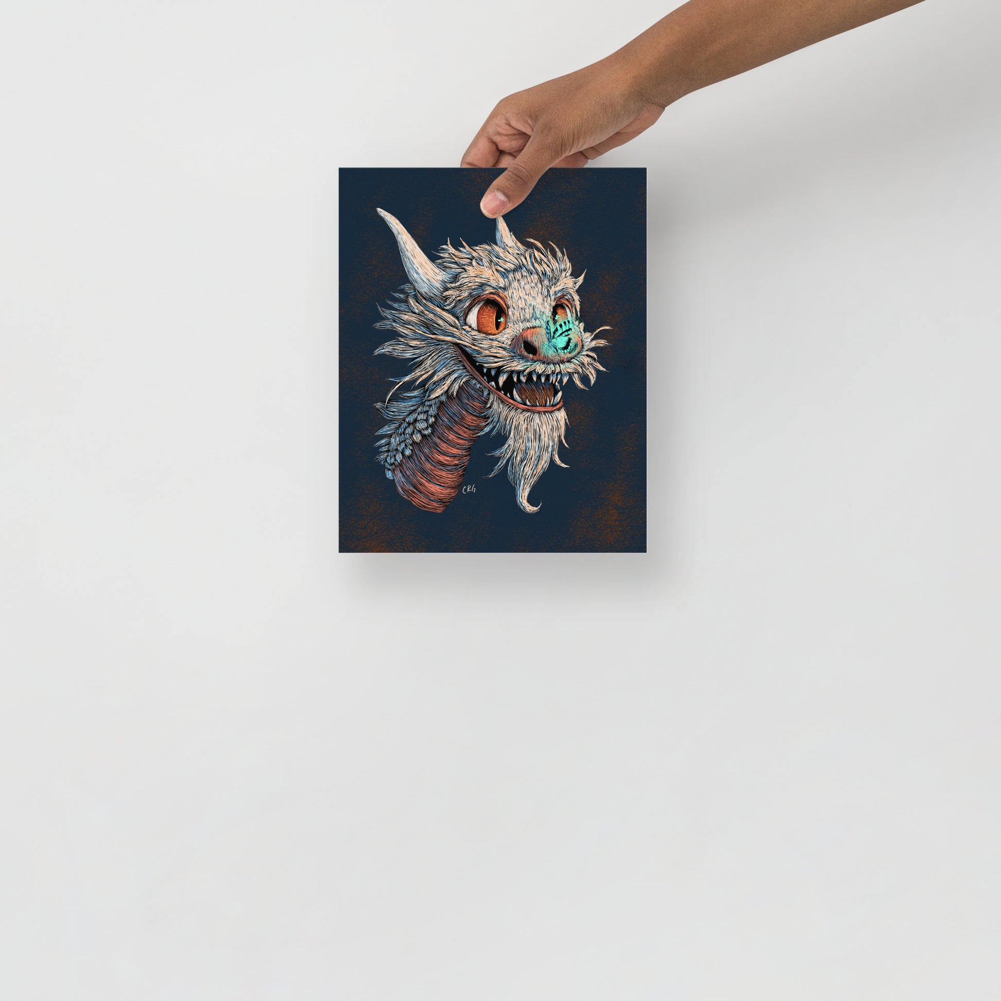 The Dragon and the Butterfly Art Print