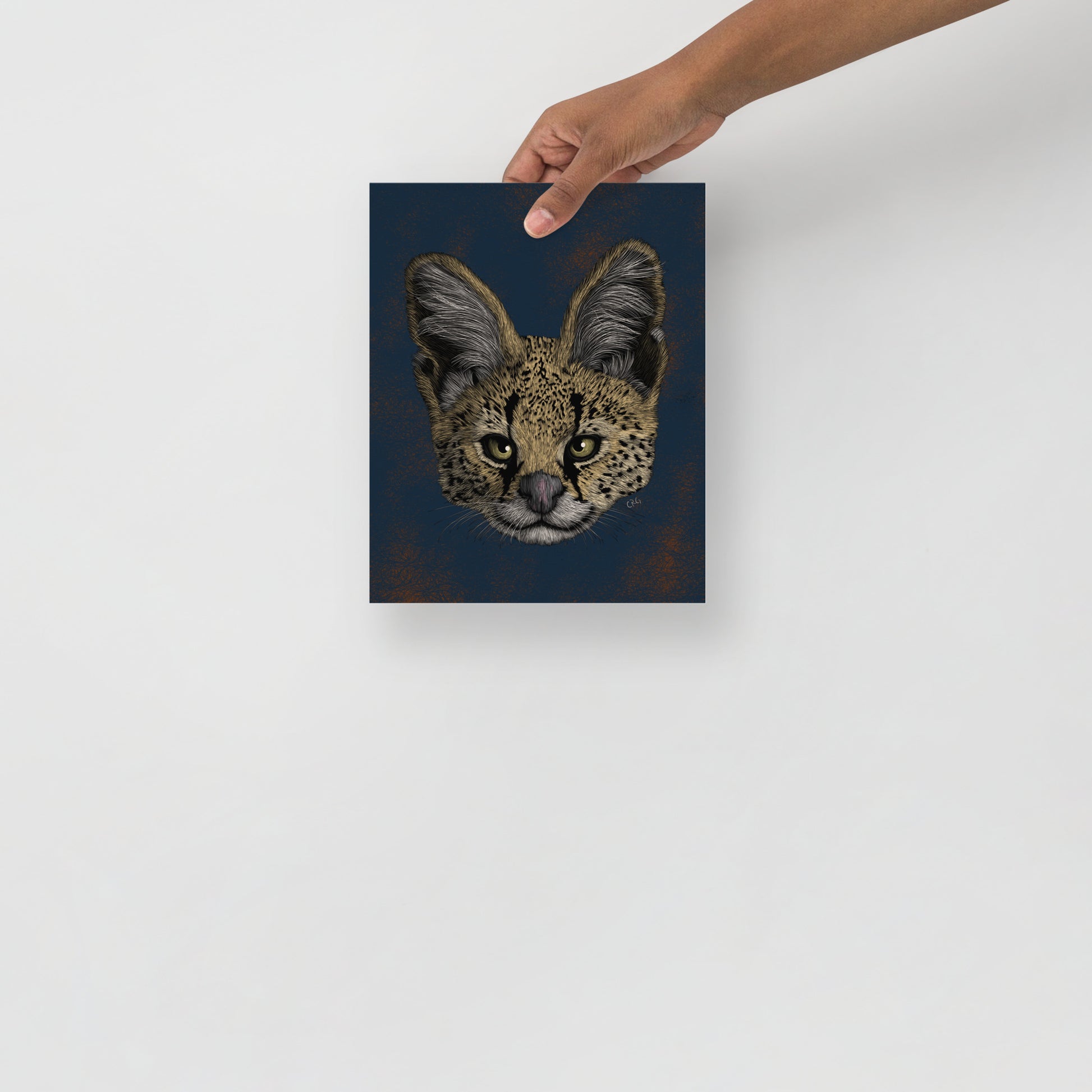 Serval Art Print