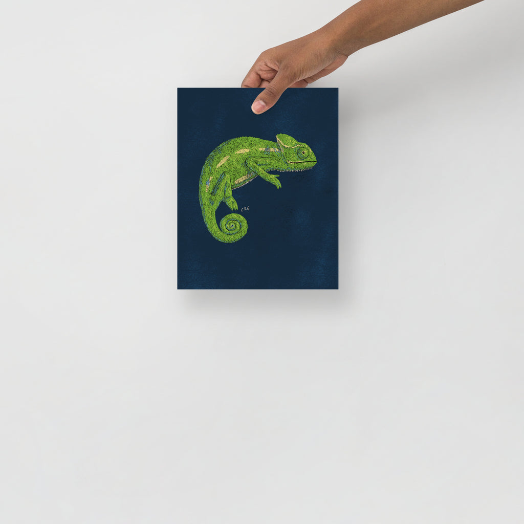Chameleon Art Print