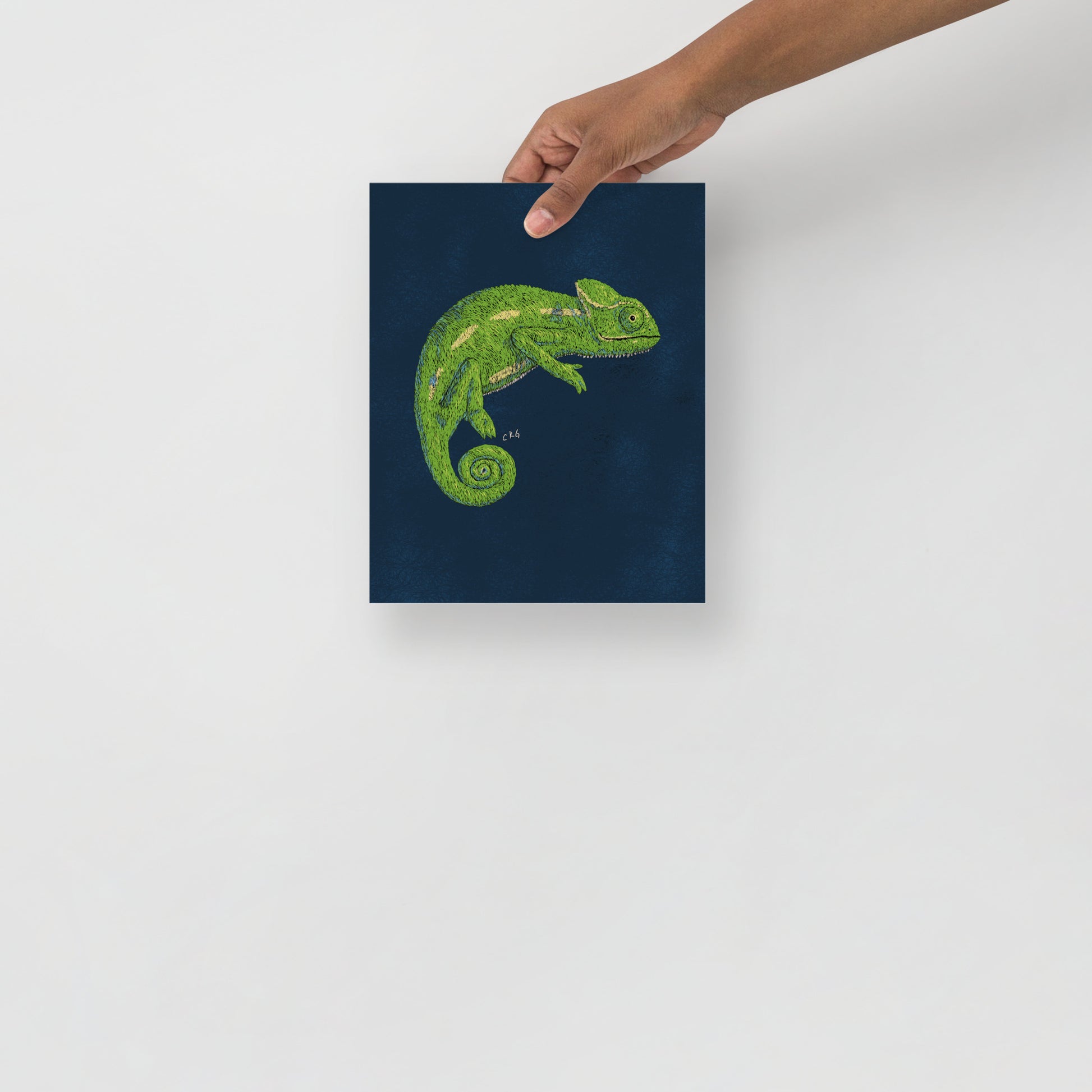 Chameleon Art Print
