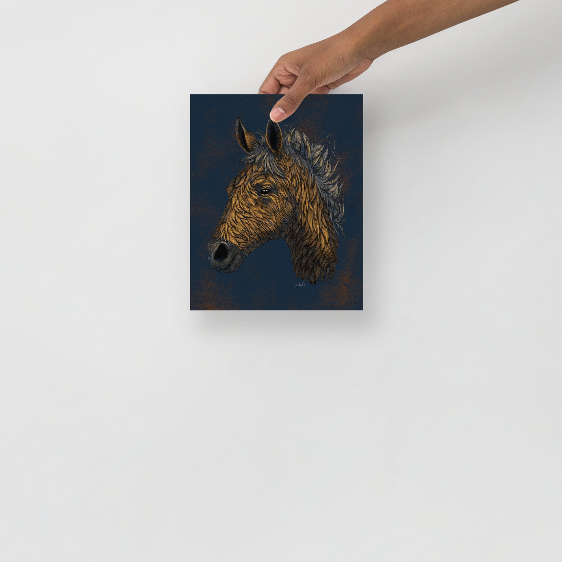 Stylized Horse Art Print