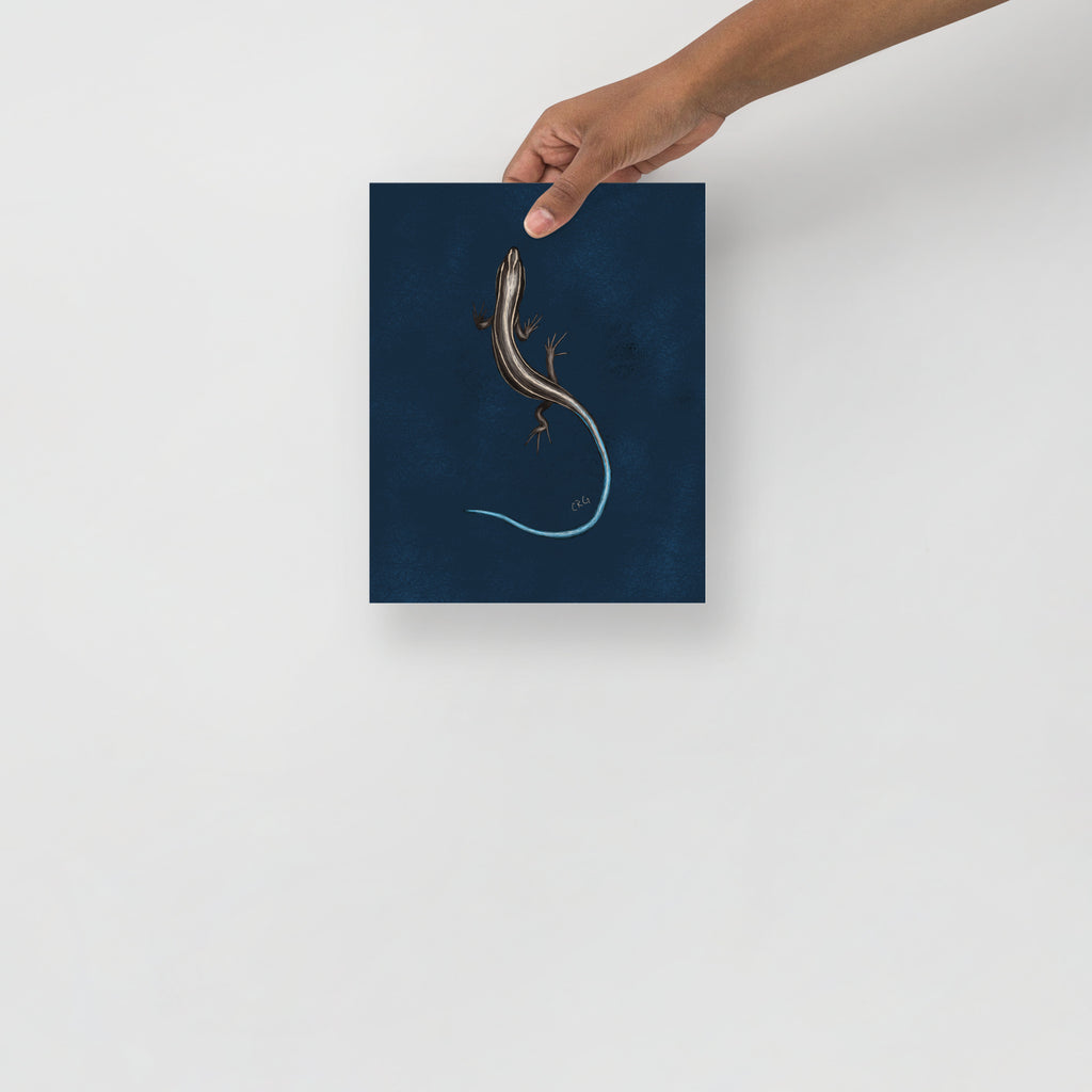 Skink Art Print