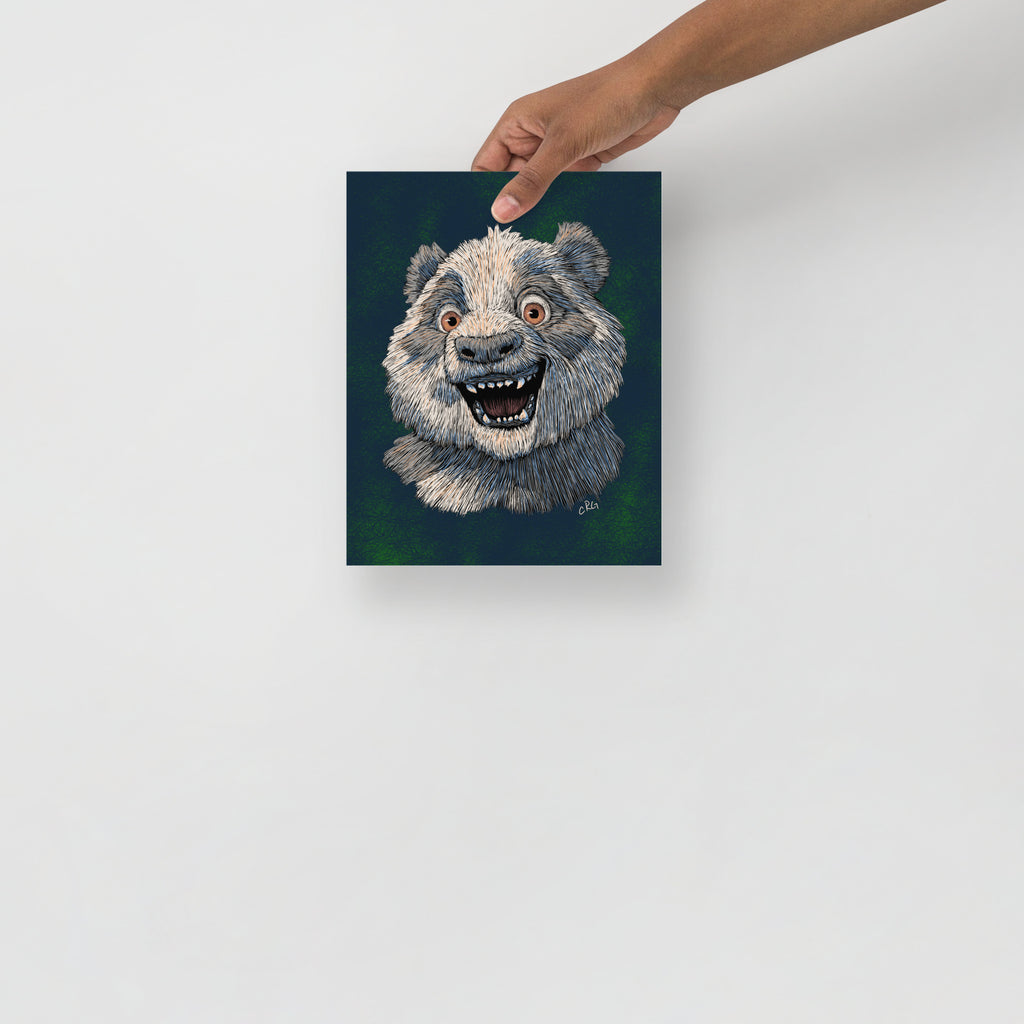 Happy Panda Art Print