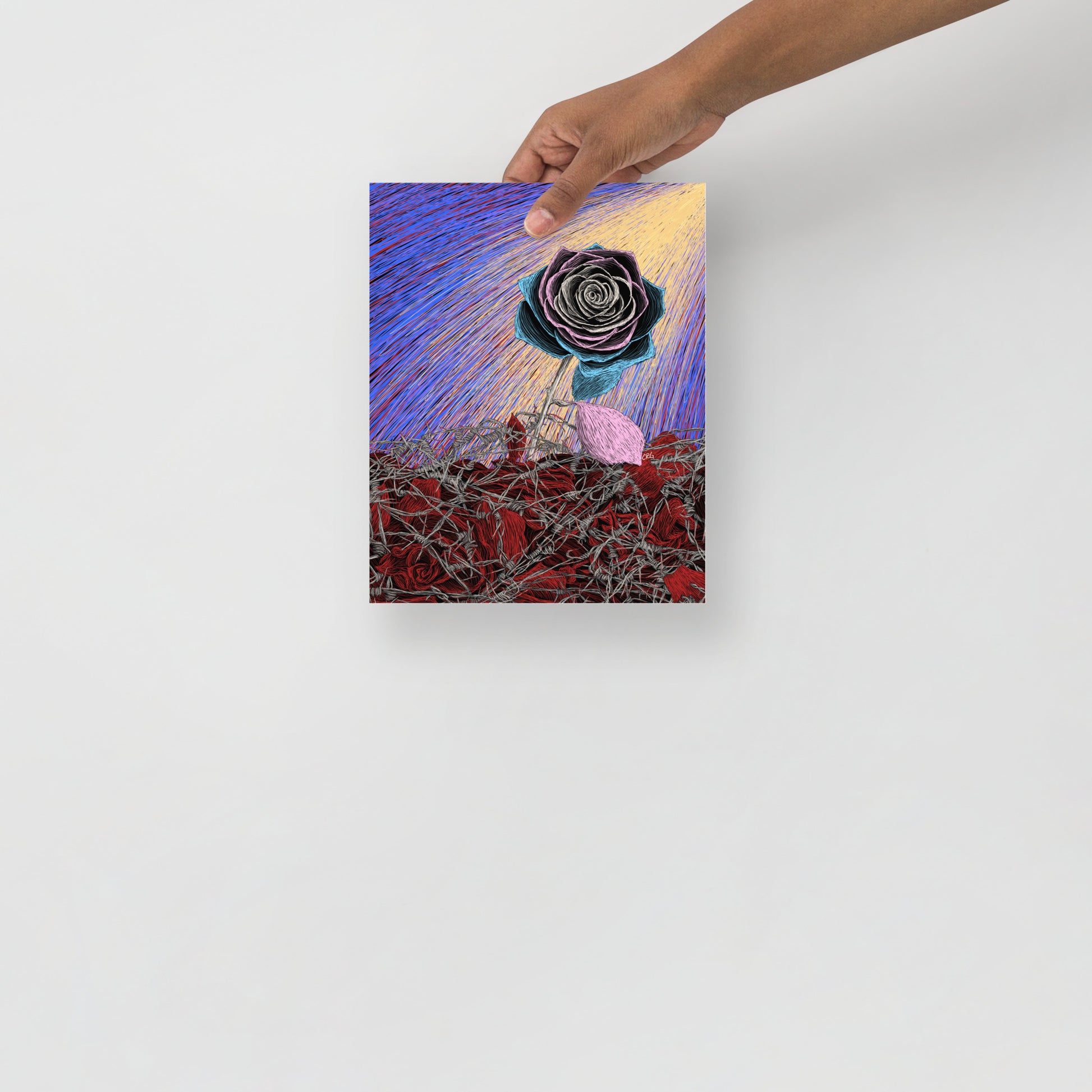 We Persist Art Print