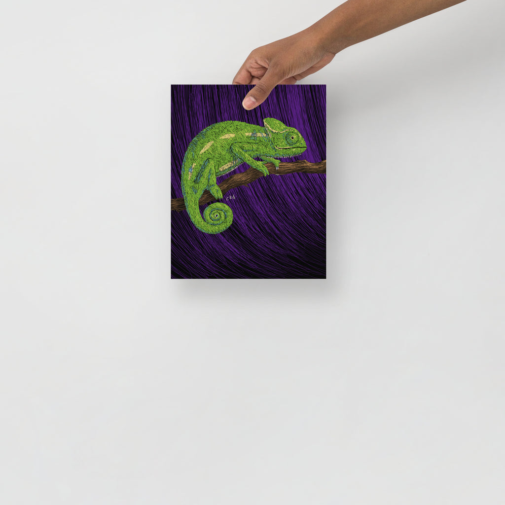 Chameleon Art Print