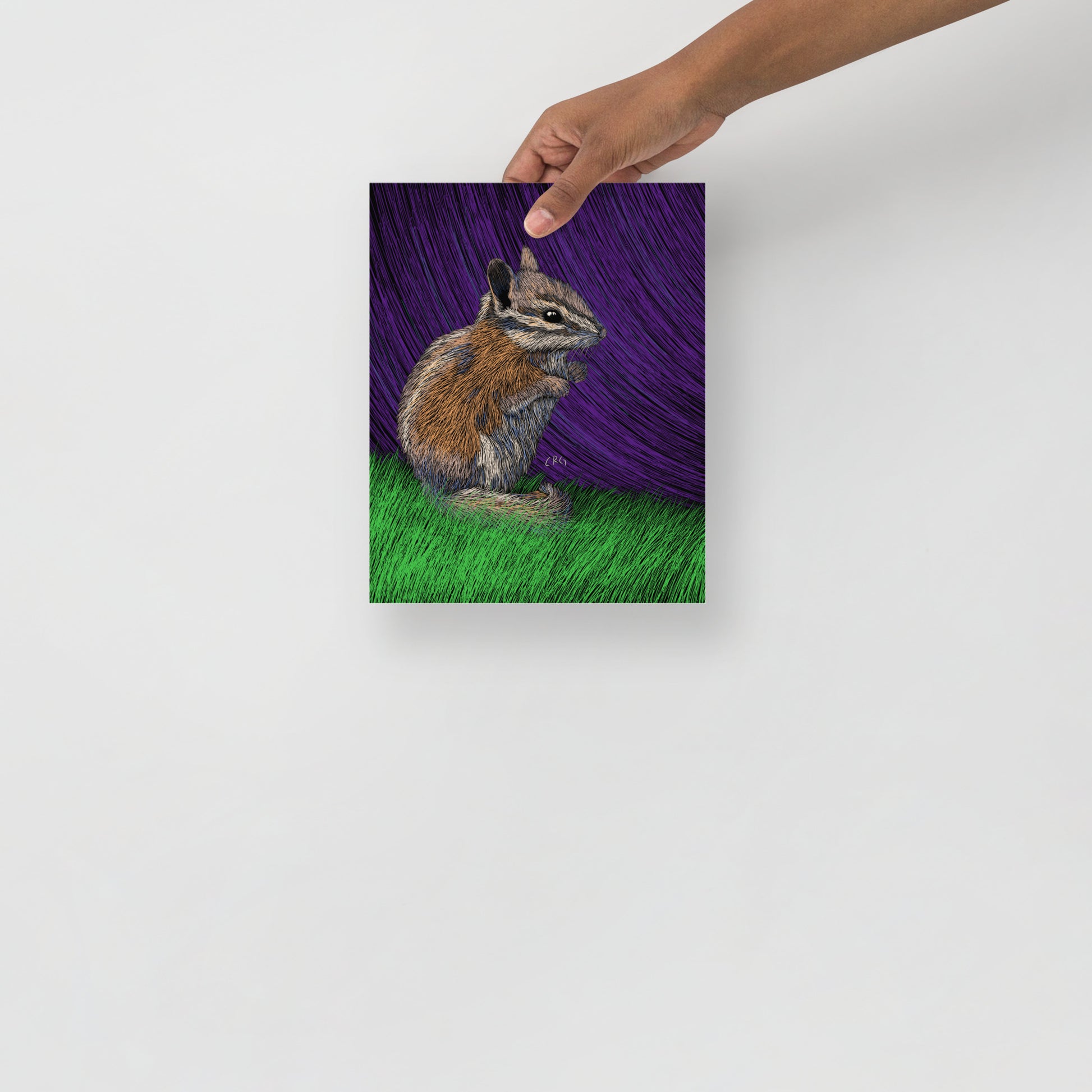 Chipmunk Art Print