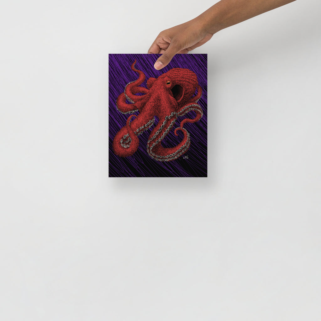 Octopus Art Print