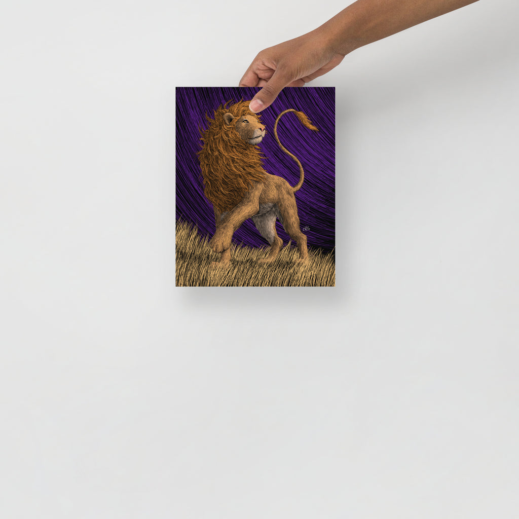 Lion Art Print