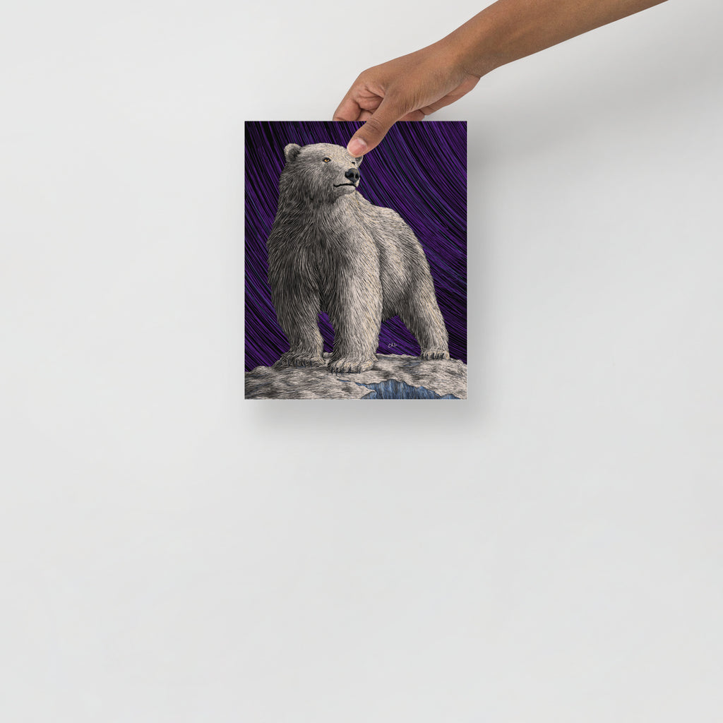Polar Bear Art Print
