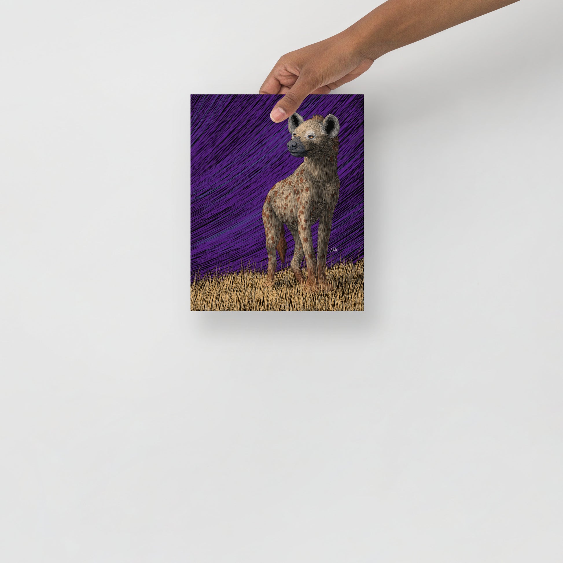 Hyena Art Print