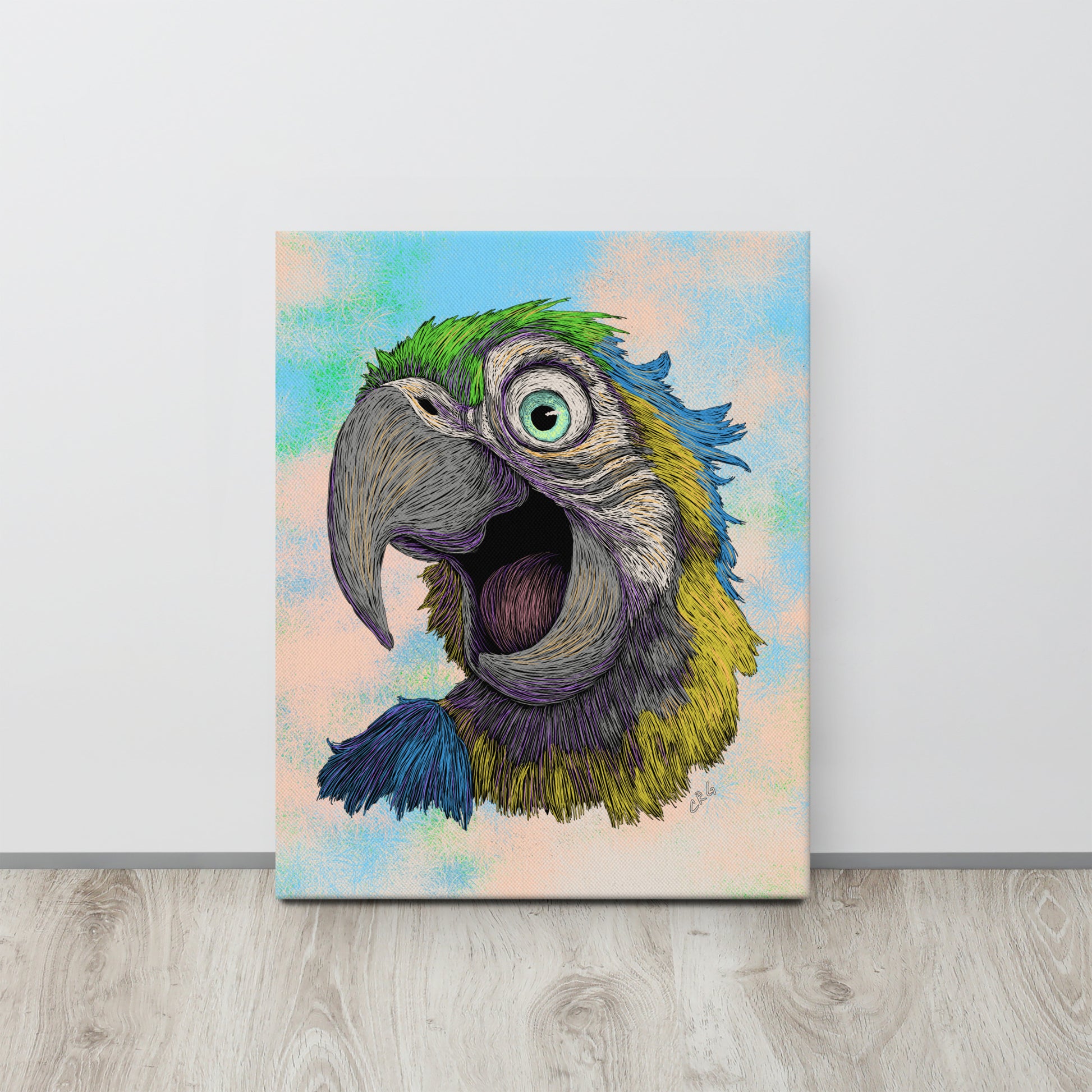 Blue and Gold Macaw, 2024