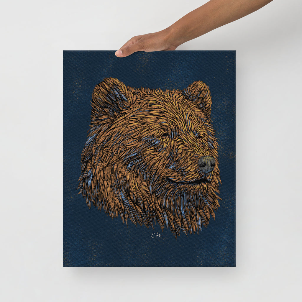 Stylized Grizzly Bear, 2023