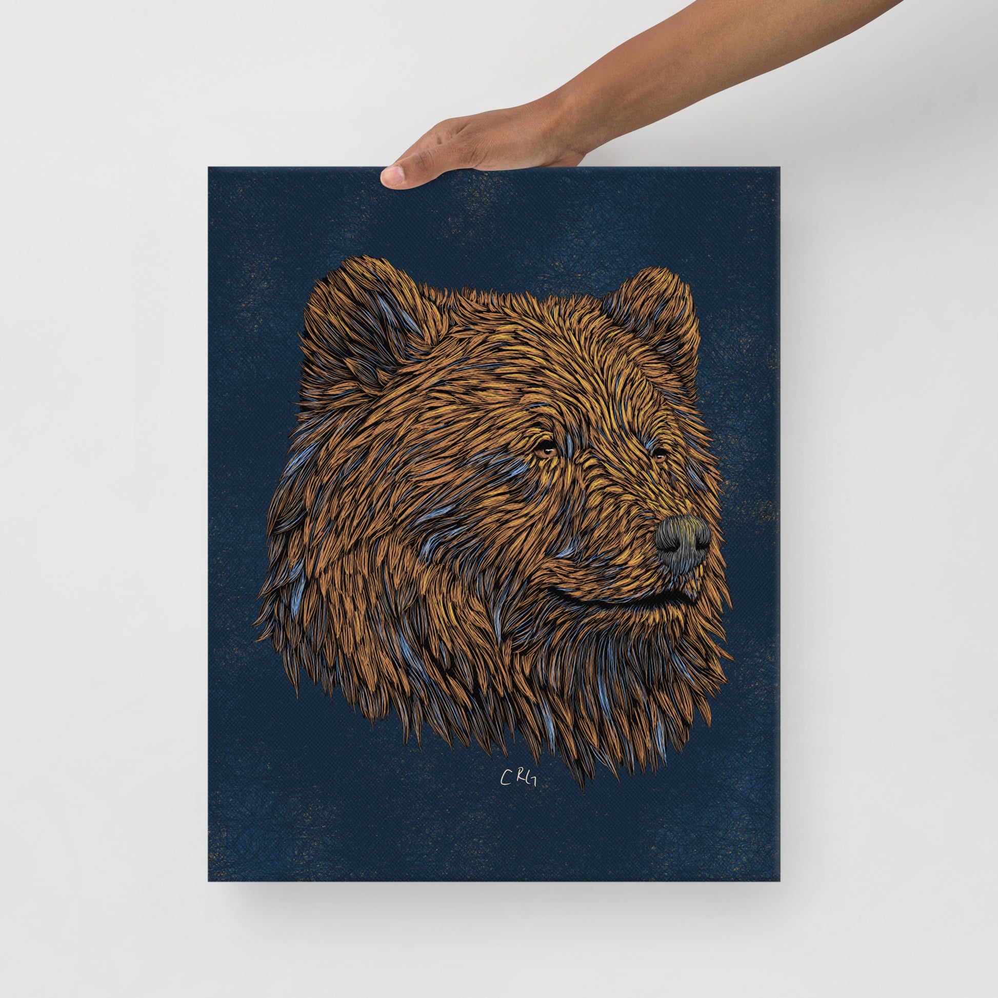 Stylized Grizzly Bear, 2023