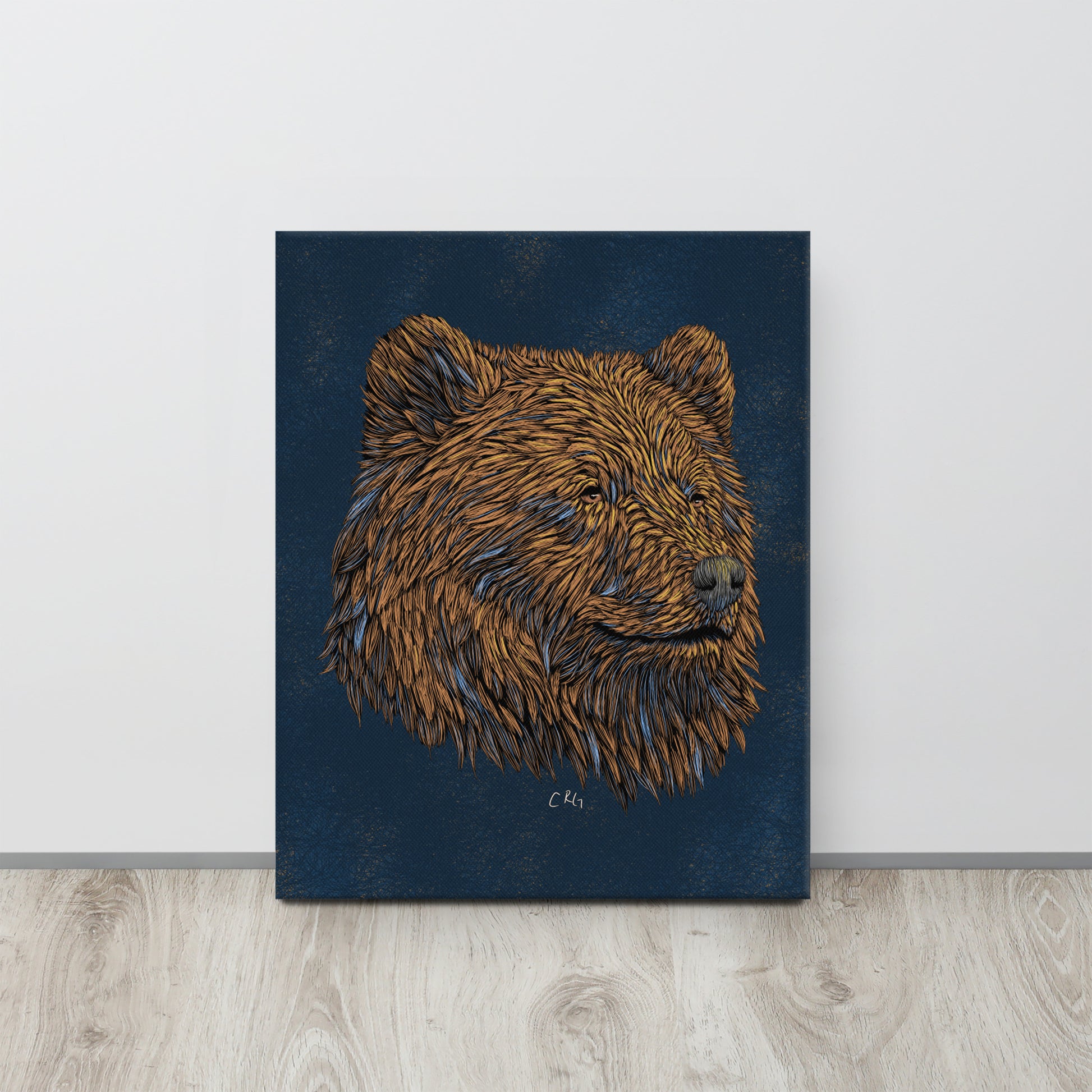 Stylized Grizzly Bear, 2023
