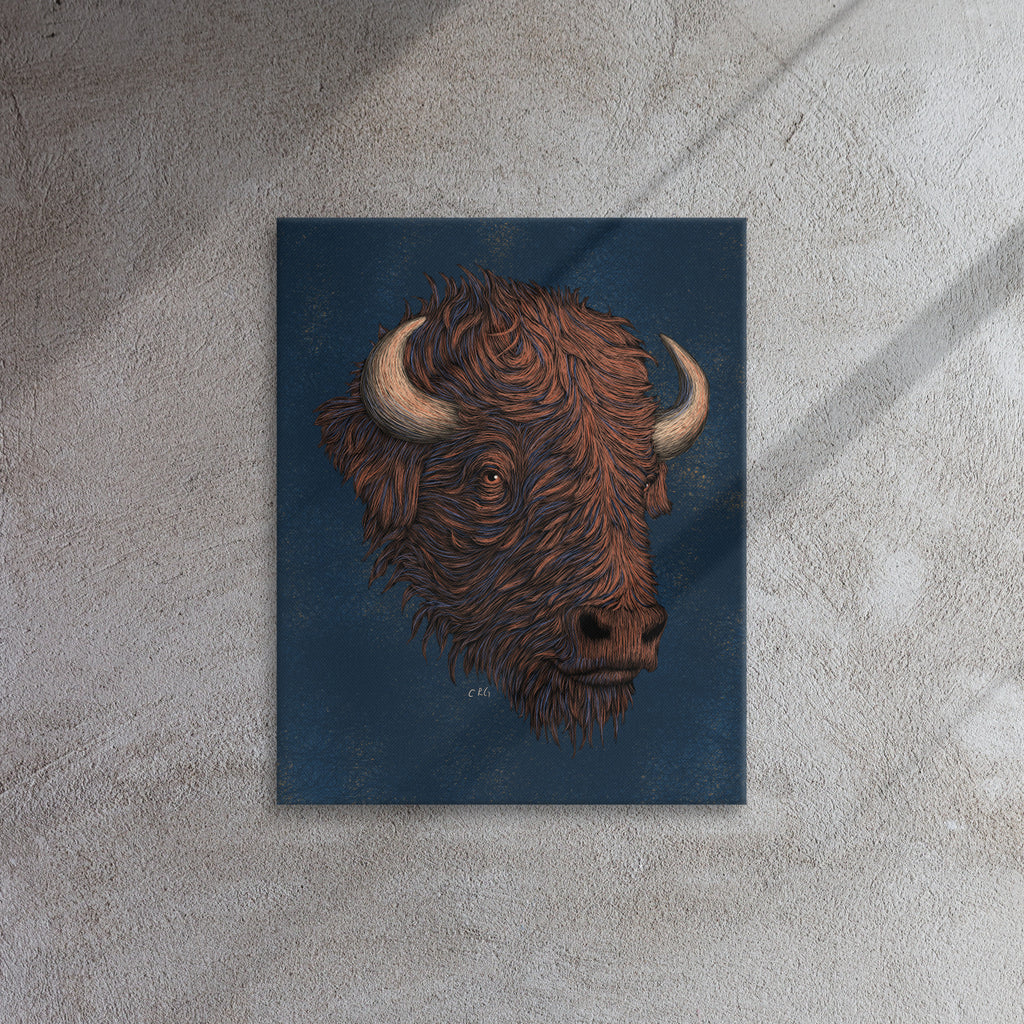 Stylized Bison, 2022