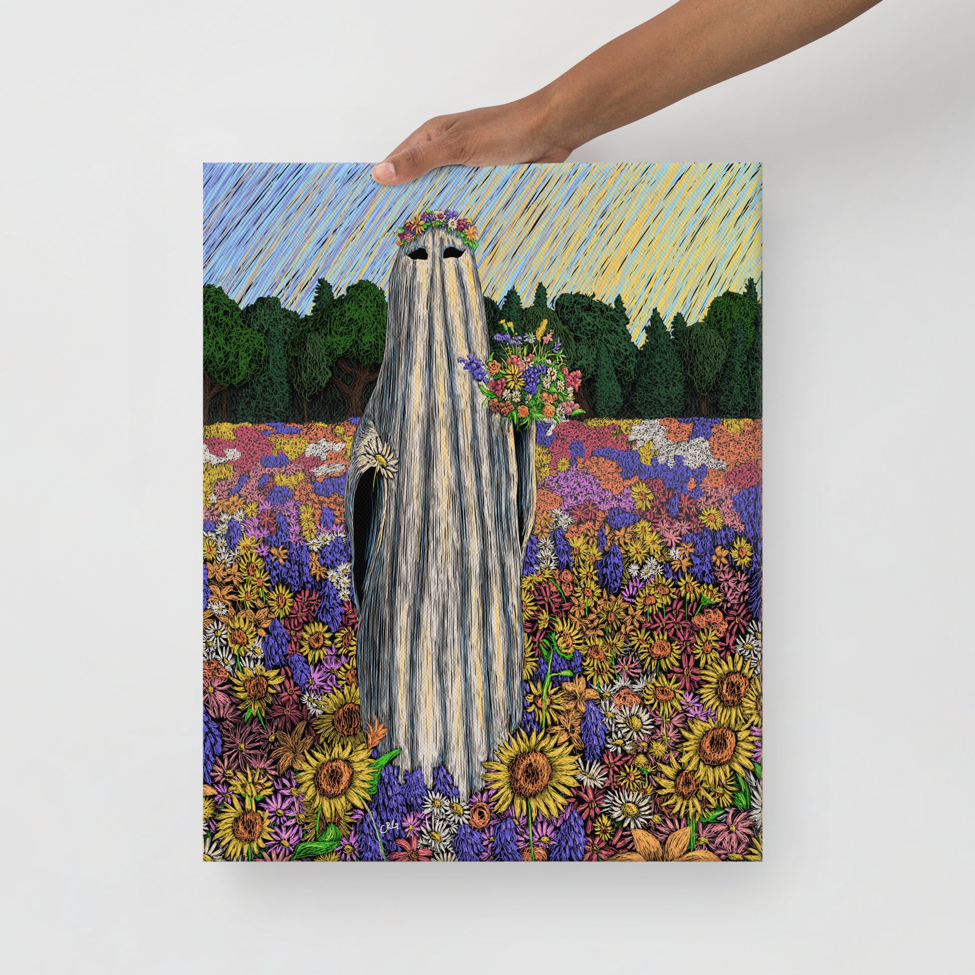 Ghost Picking Wild Flowers, 2025
