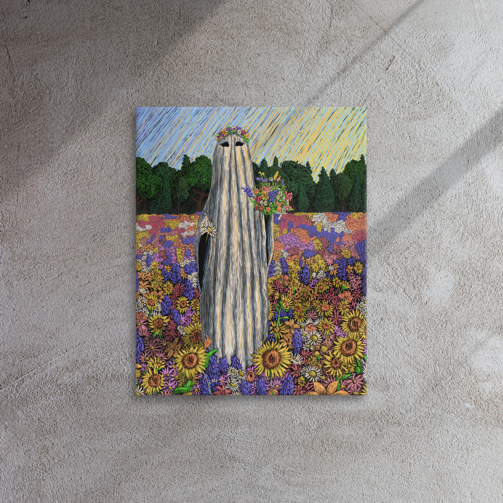 Ghost Picking Wild Flowers, 2025