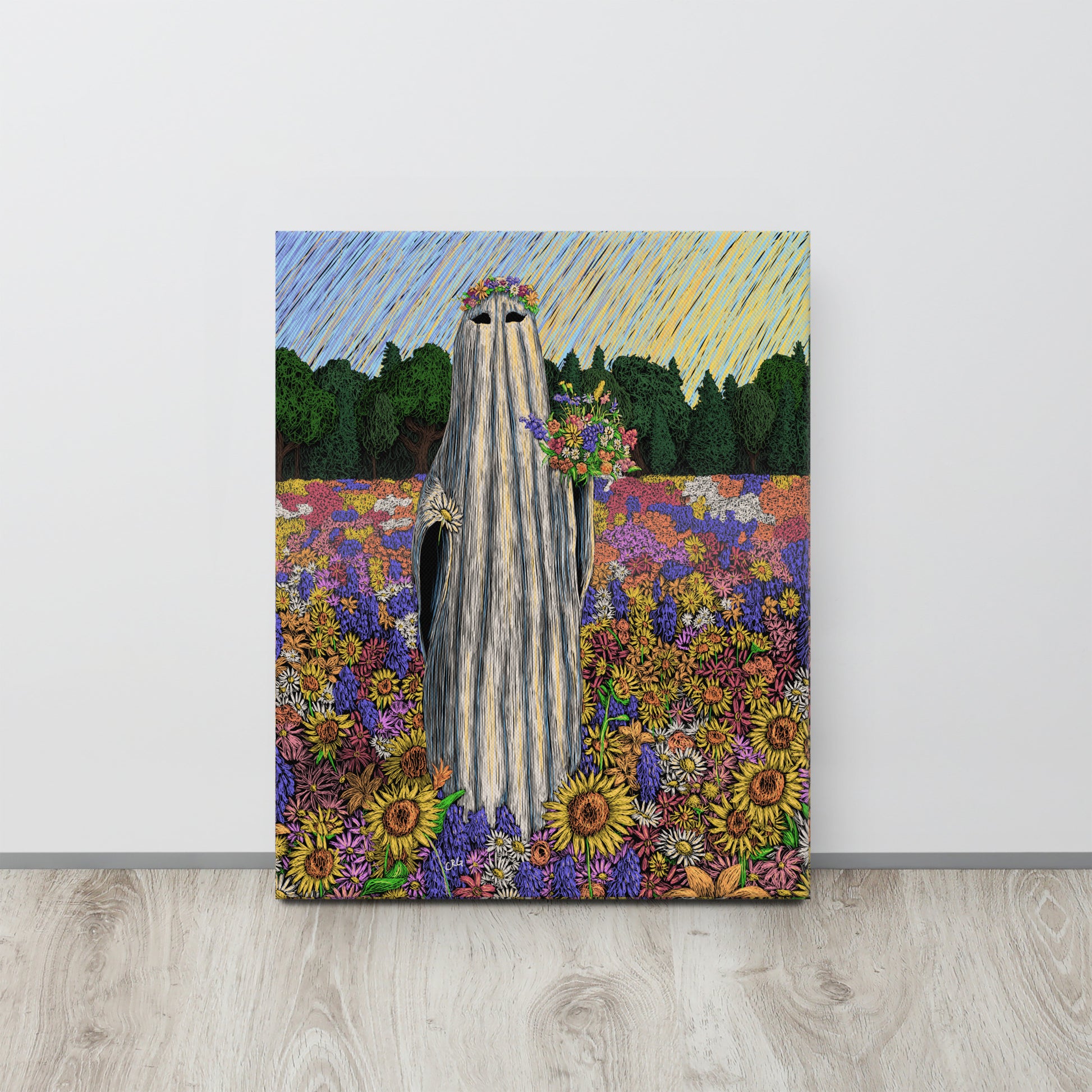 Ghost Picking Wild Flowers, 2025