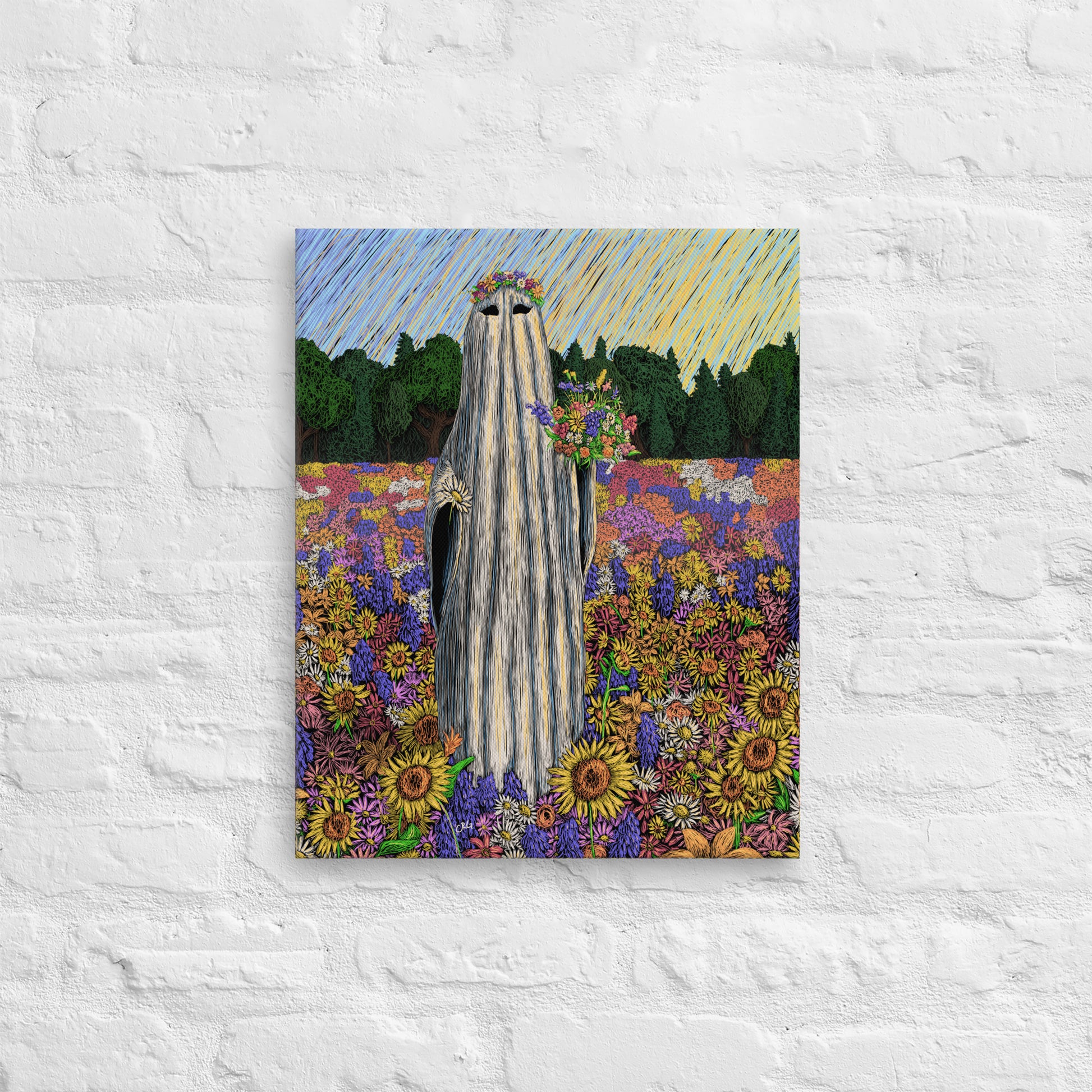 Ghost Picking Wild Flowers, 2025
