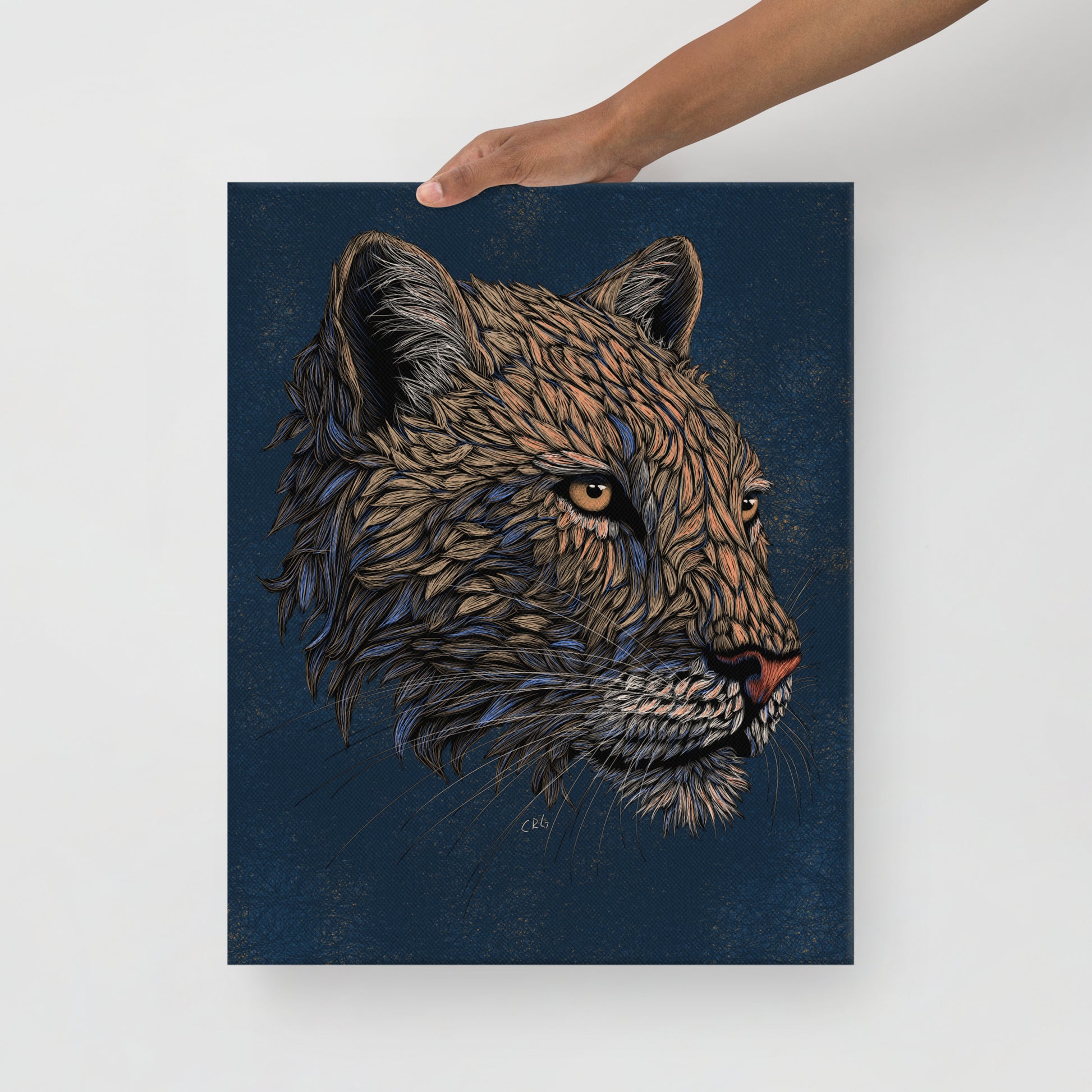 Stylized Mountain Lion, 2023