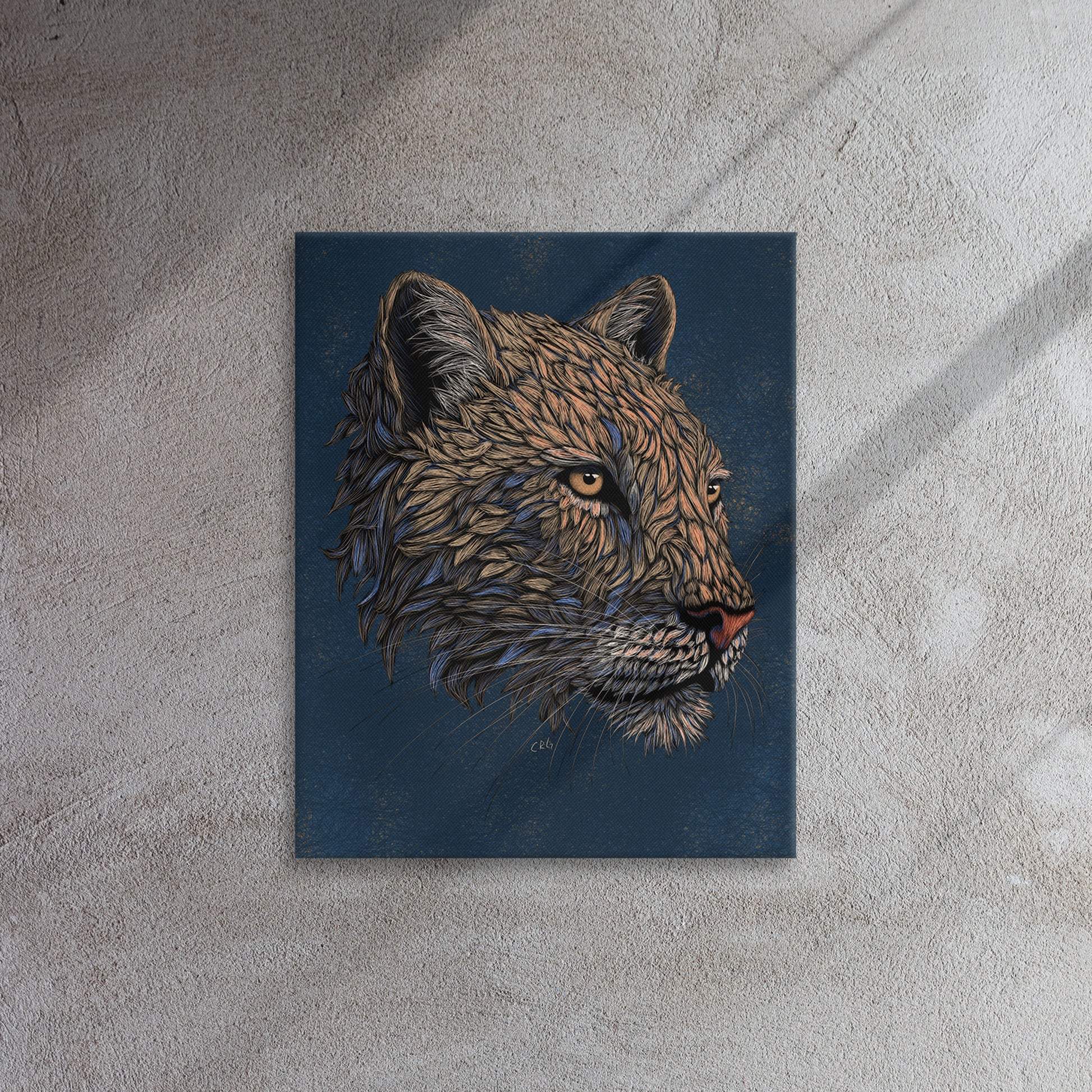 Stylized Mountain Lion, 2023