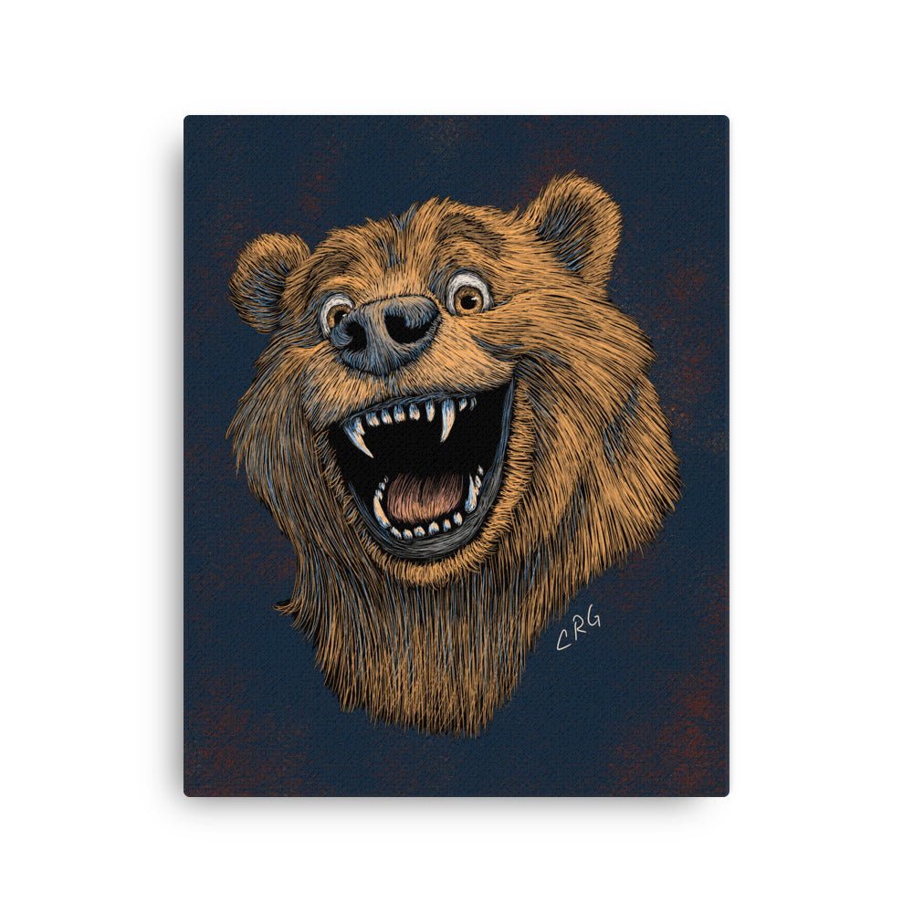 Happy Grizzly Bear, 2024